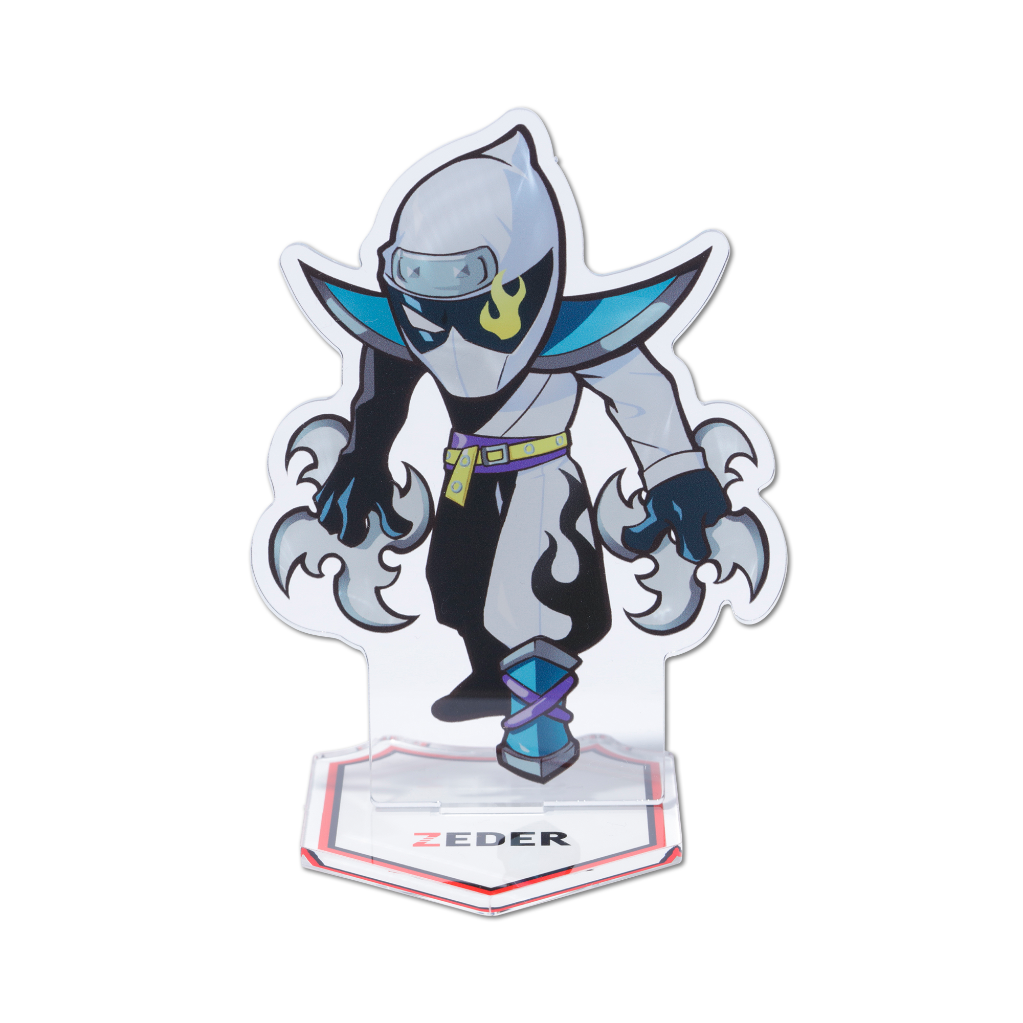 ZEDER ACRYLIC STAND – CRAZY RACCOON