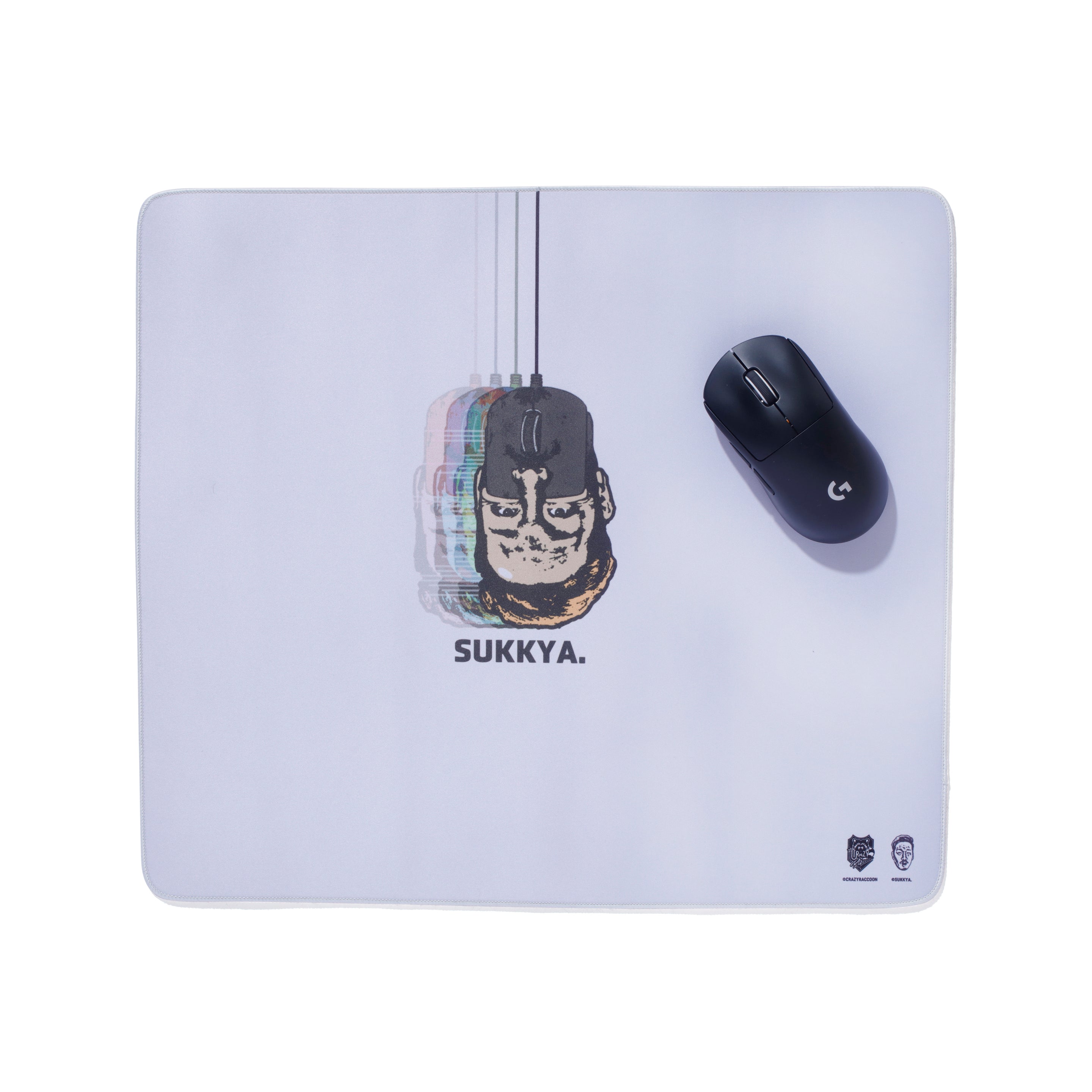 CRAZY RACCOON Vanilla マウスパッド VANILLA MOUSEPAD – CRAZY RACCOON