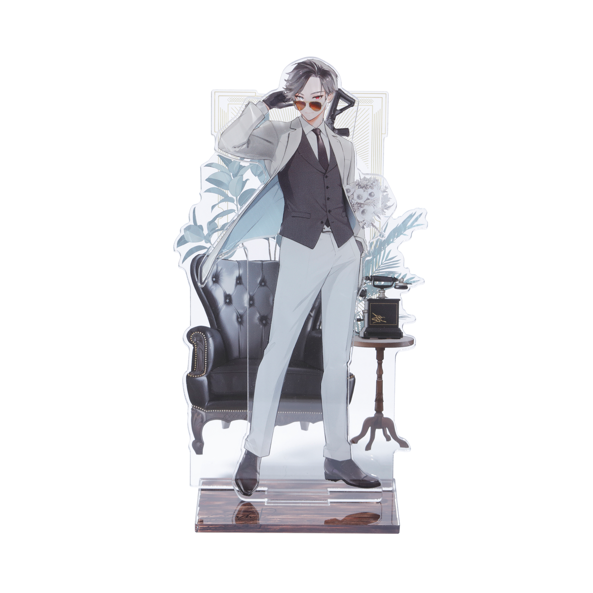 MON D ACRYLIC STAND – CRAZY RACCOON