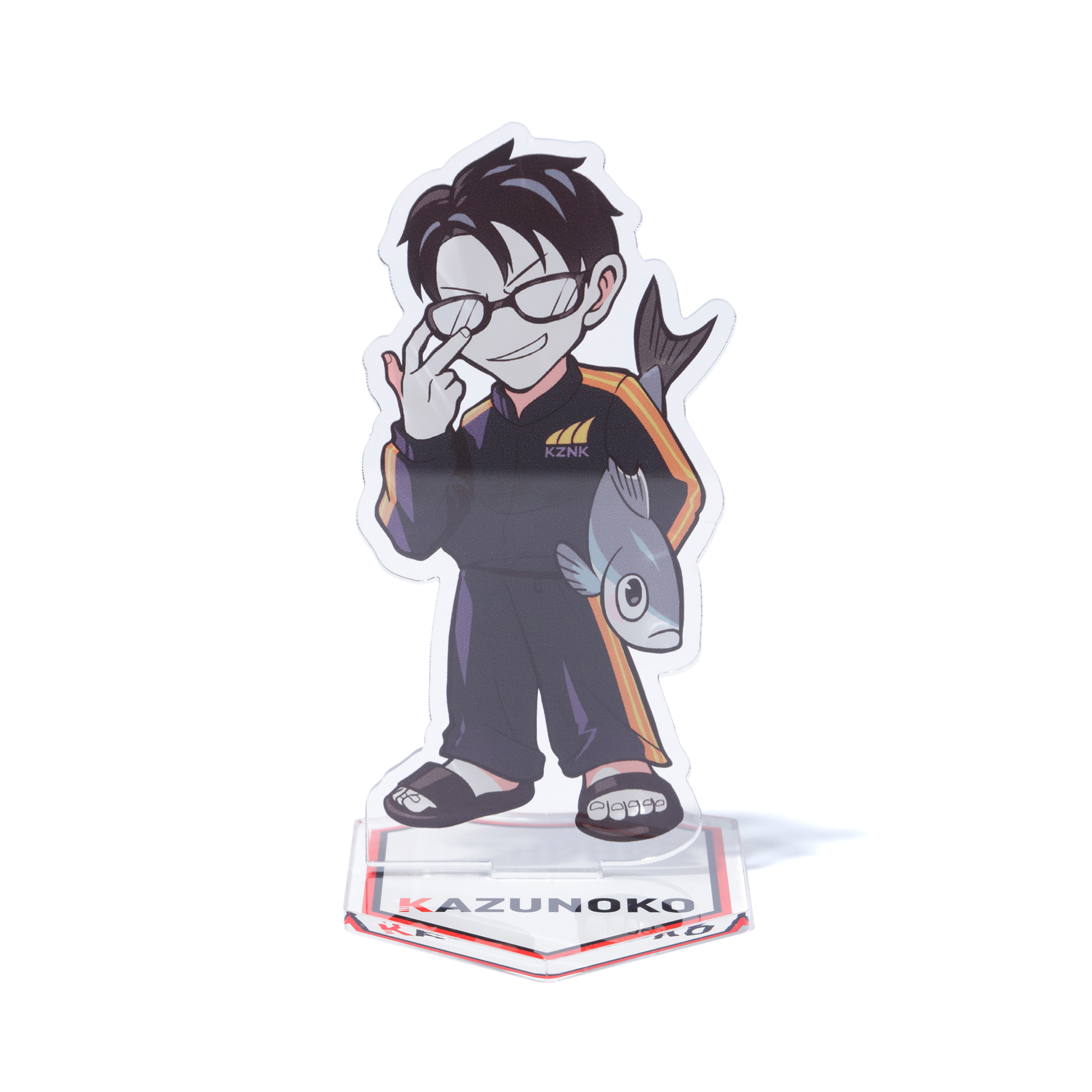KAZUNOKO ACRYLIC STAND – CRAZY RACCOON KAZUNOKO ACRYLIC STAND – CRAZY RACCOON