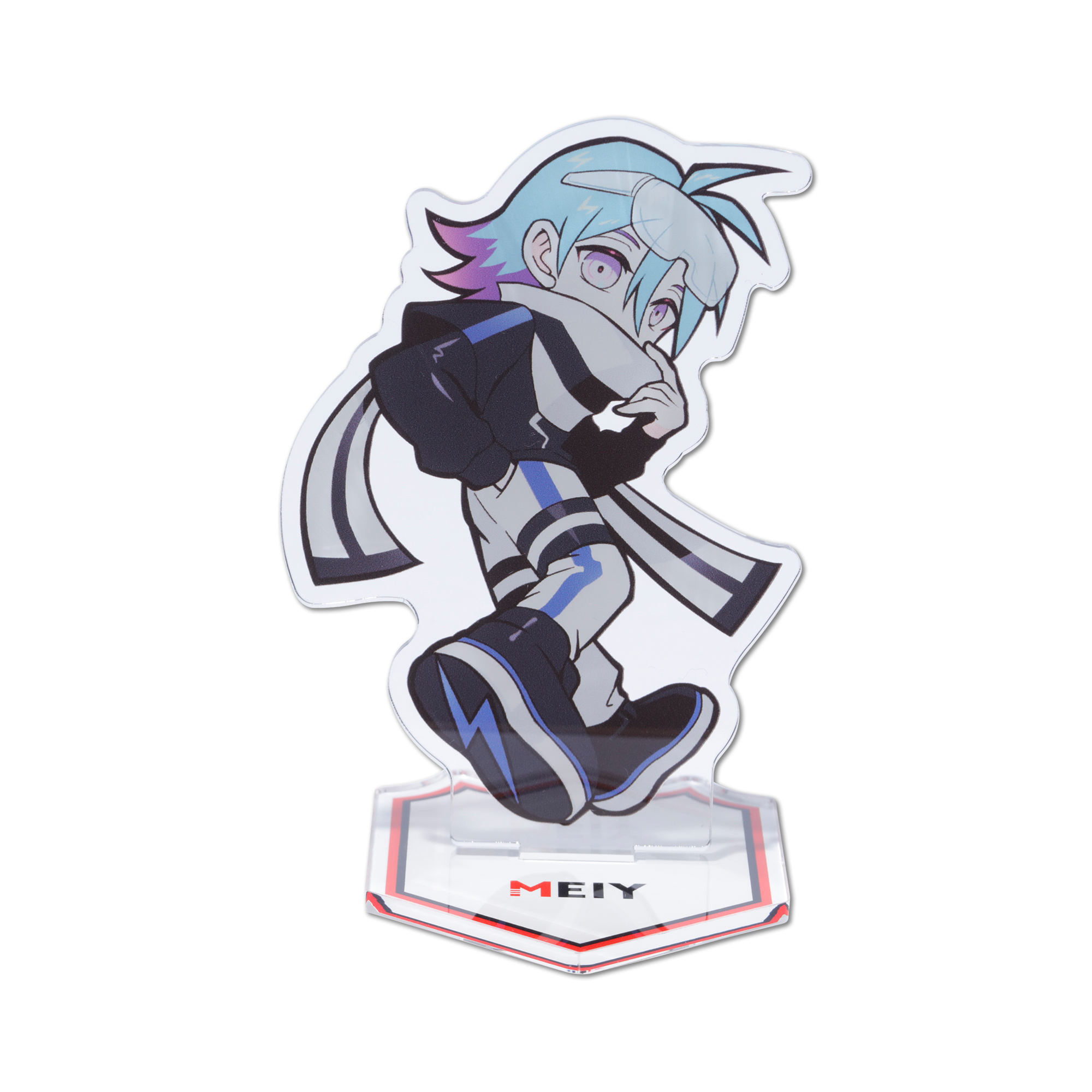 MEIY ACRYLIC STAND – CRAZY RACCOON