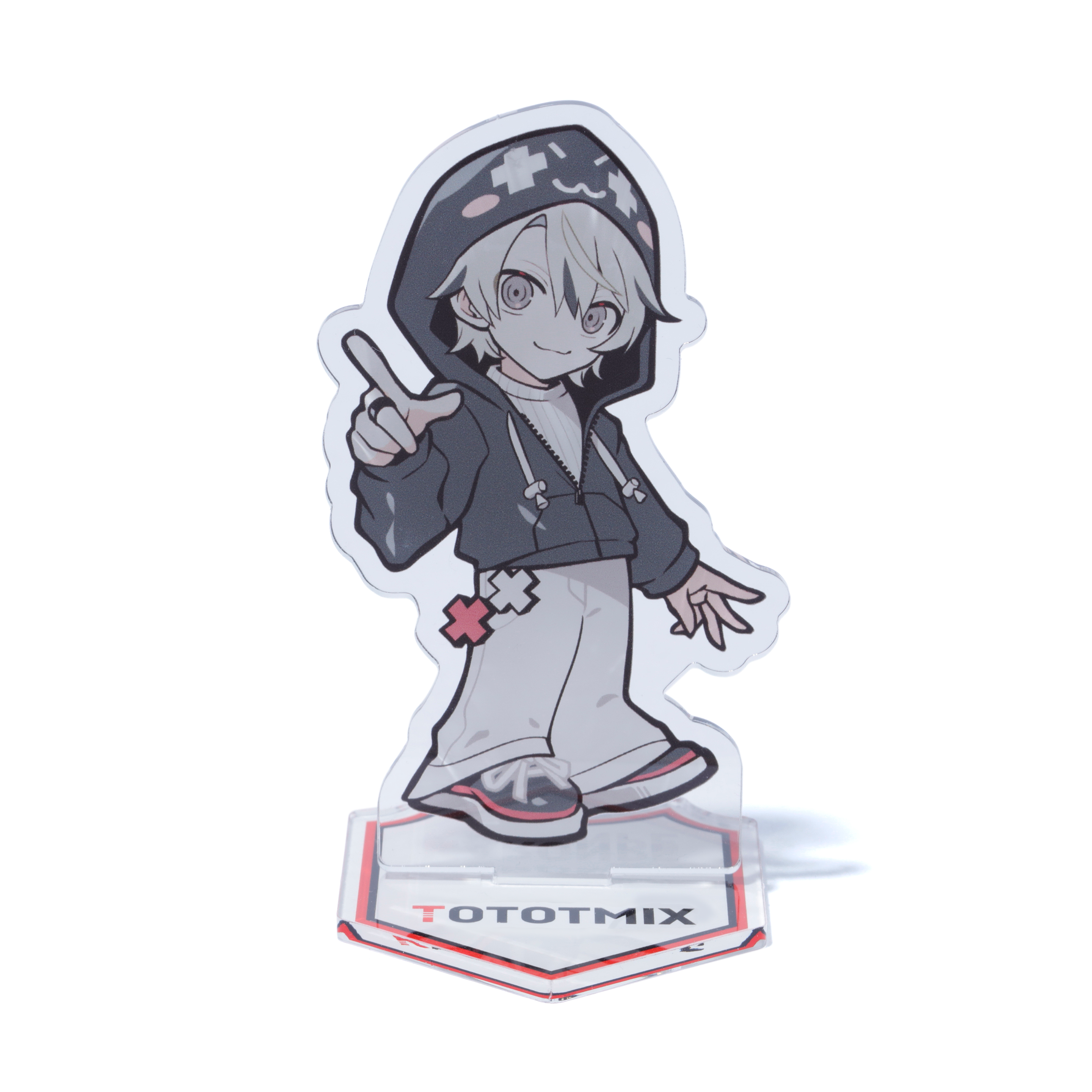 TOTOTMIX ACRYLIC STAND – CRAZY RACCOON TOTOTMIX ACRYLIC STAND – CRAZY RACCOON