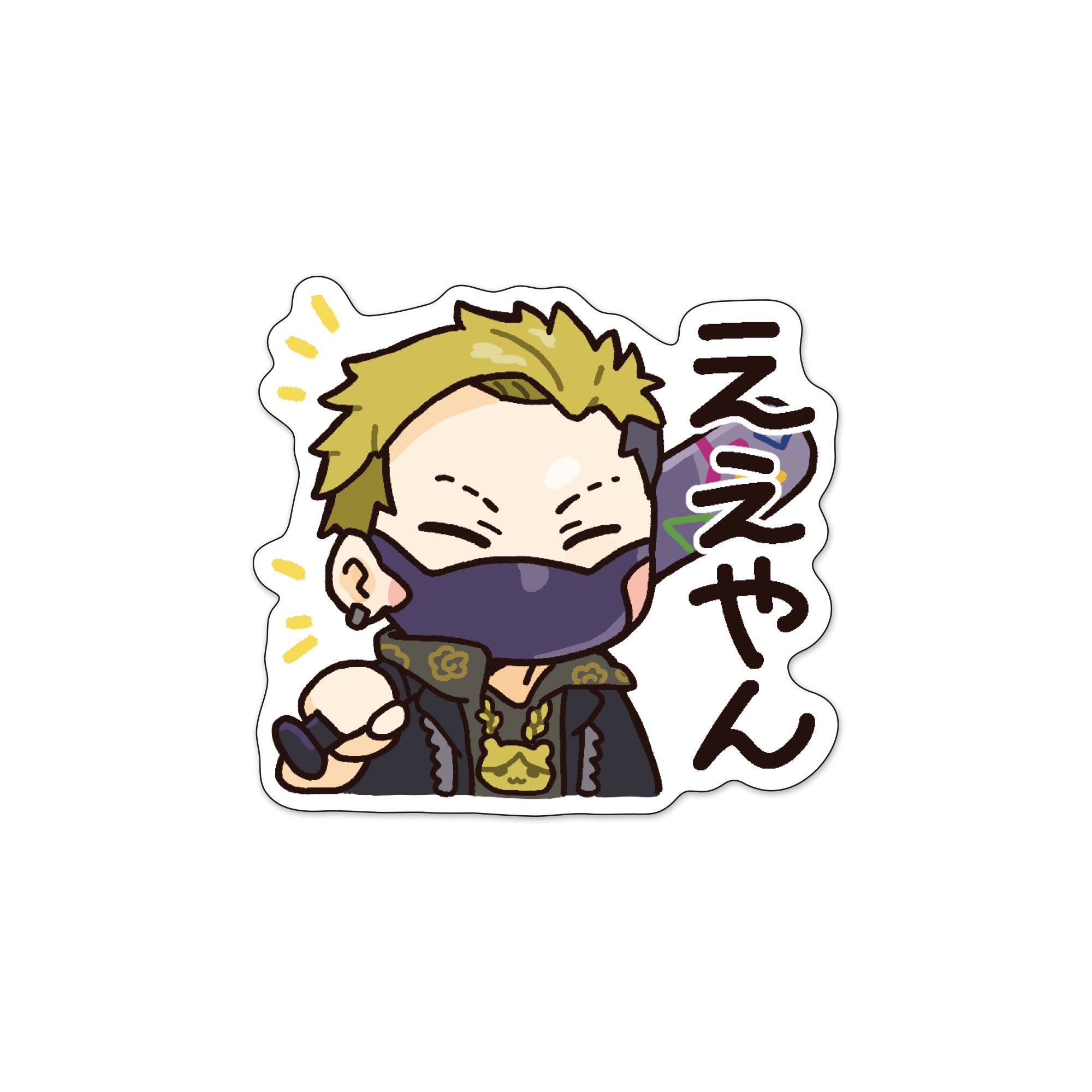 BIG STICKER】VANILLA ん〜？ – CRAZY RACCOON