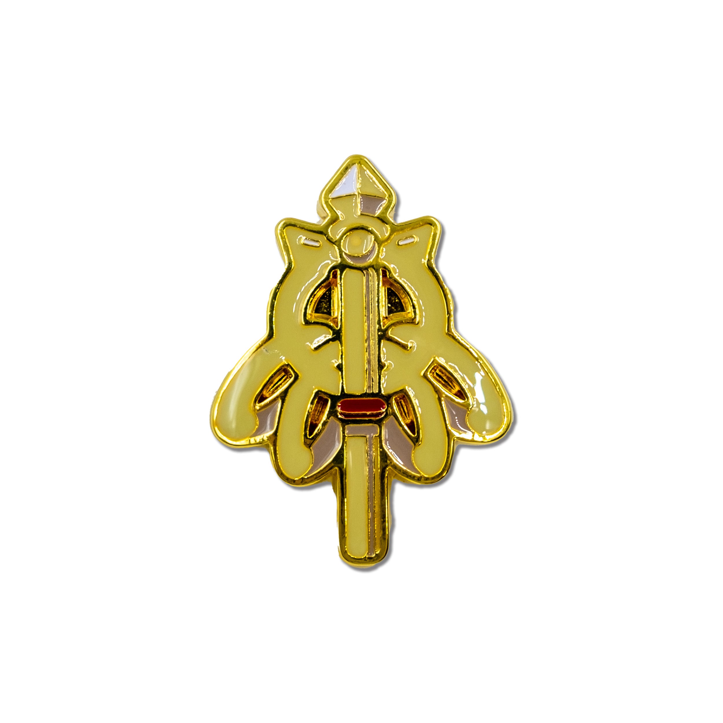 TACHIKAWA PIN BADGE – CRAZY RACCOON