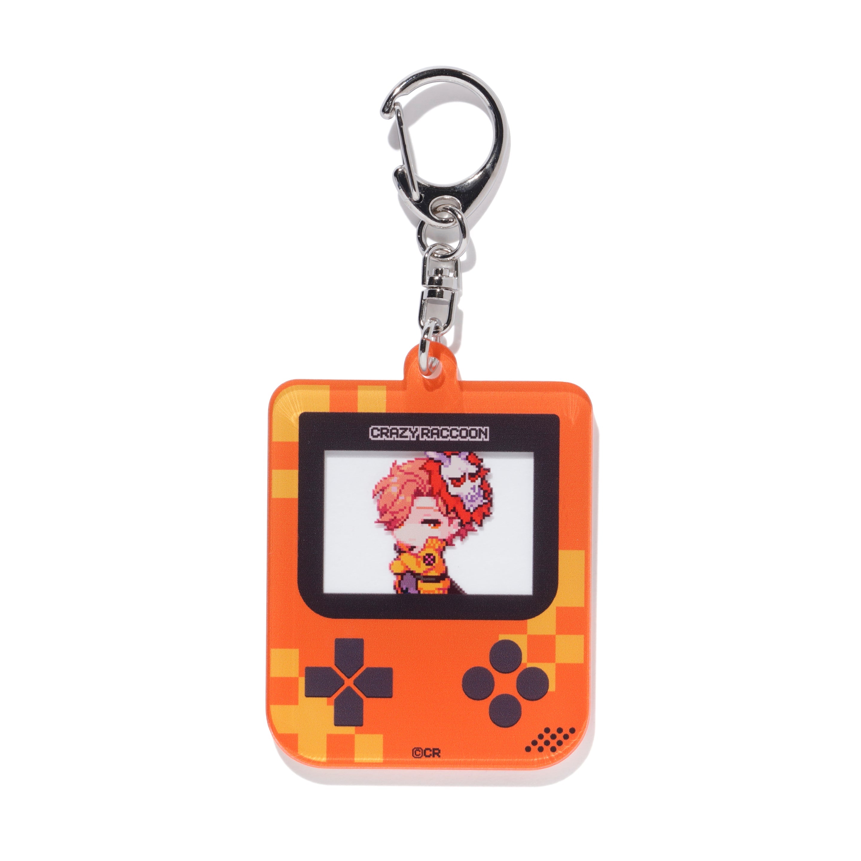 GAME DAY ARISAKAAA KEYCHAIN – CRAZY RACCOON