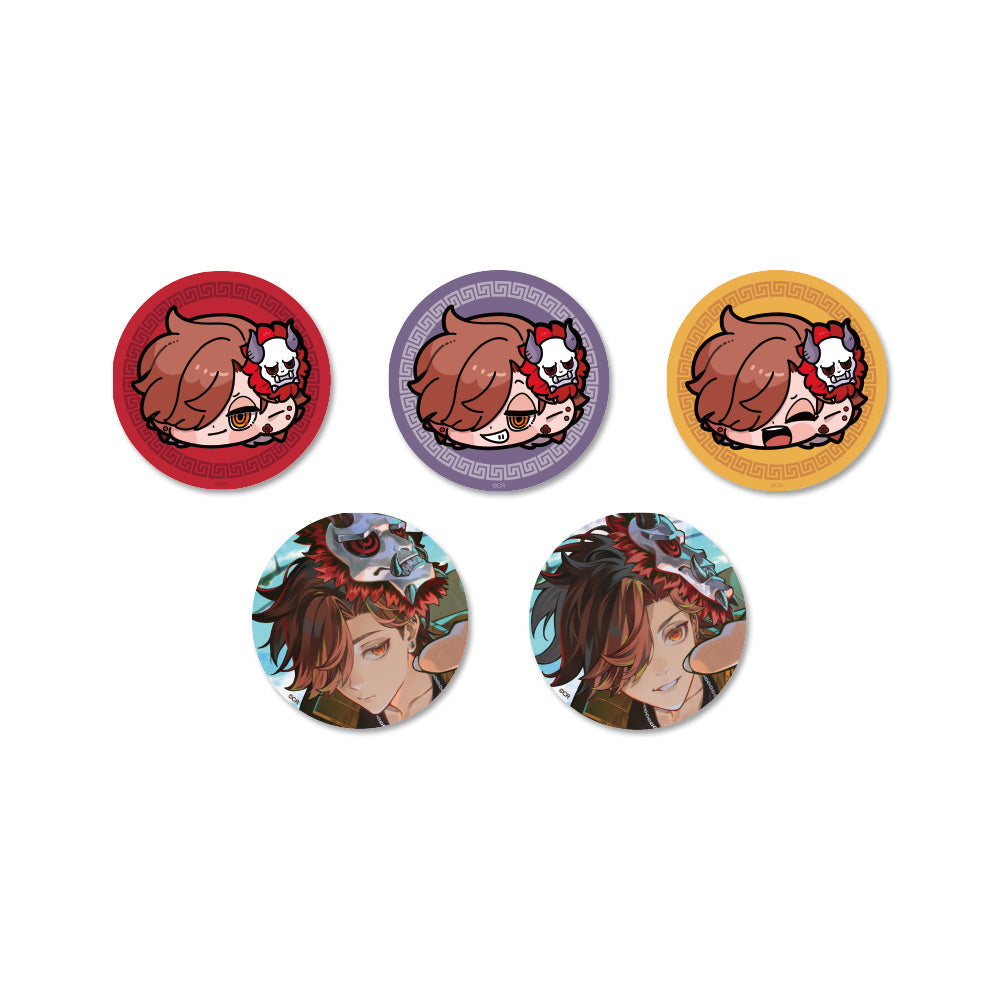 ARISAKAAA RANDOM BADGE B2026 – CRAZY RACCOON