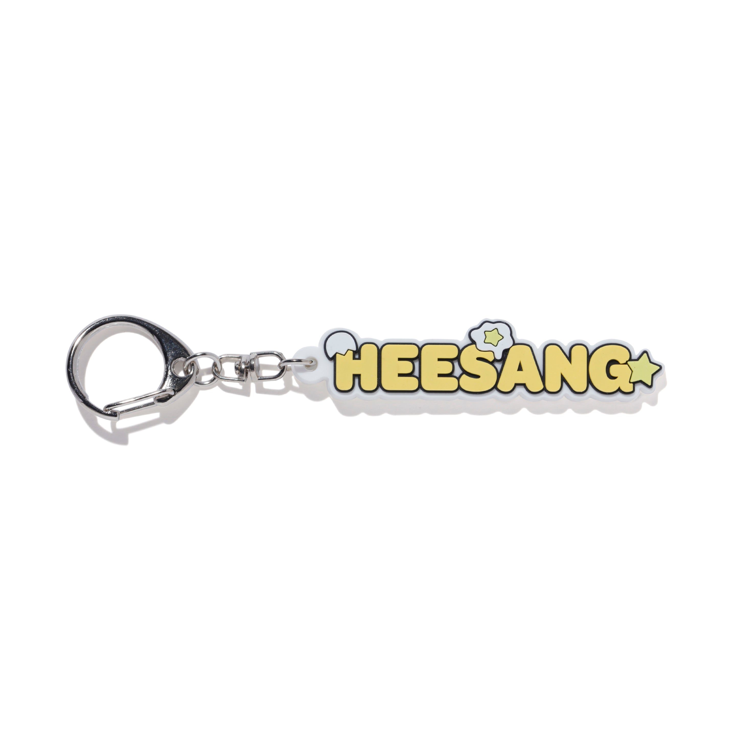 Crazy:B ネームバッジセット HEESANG NAME RUBBER KEYCHAIN – CRAZY RACCOON