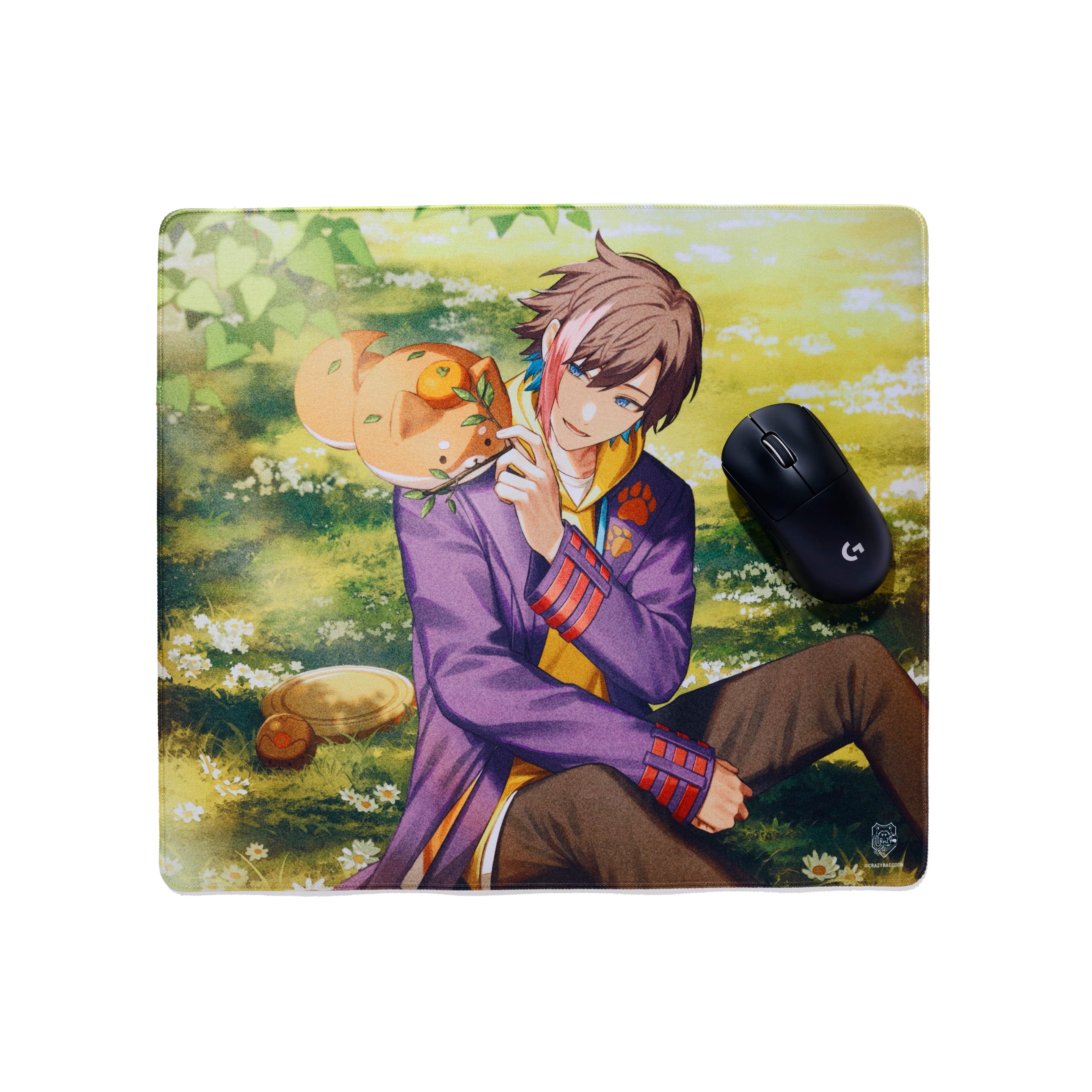 KINAKO MOUSEPAD TYPE B – CRAZY RACCOON