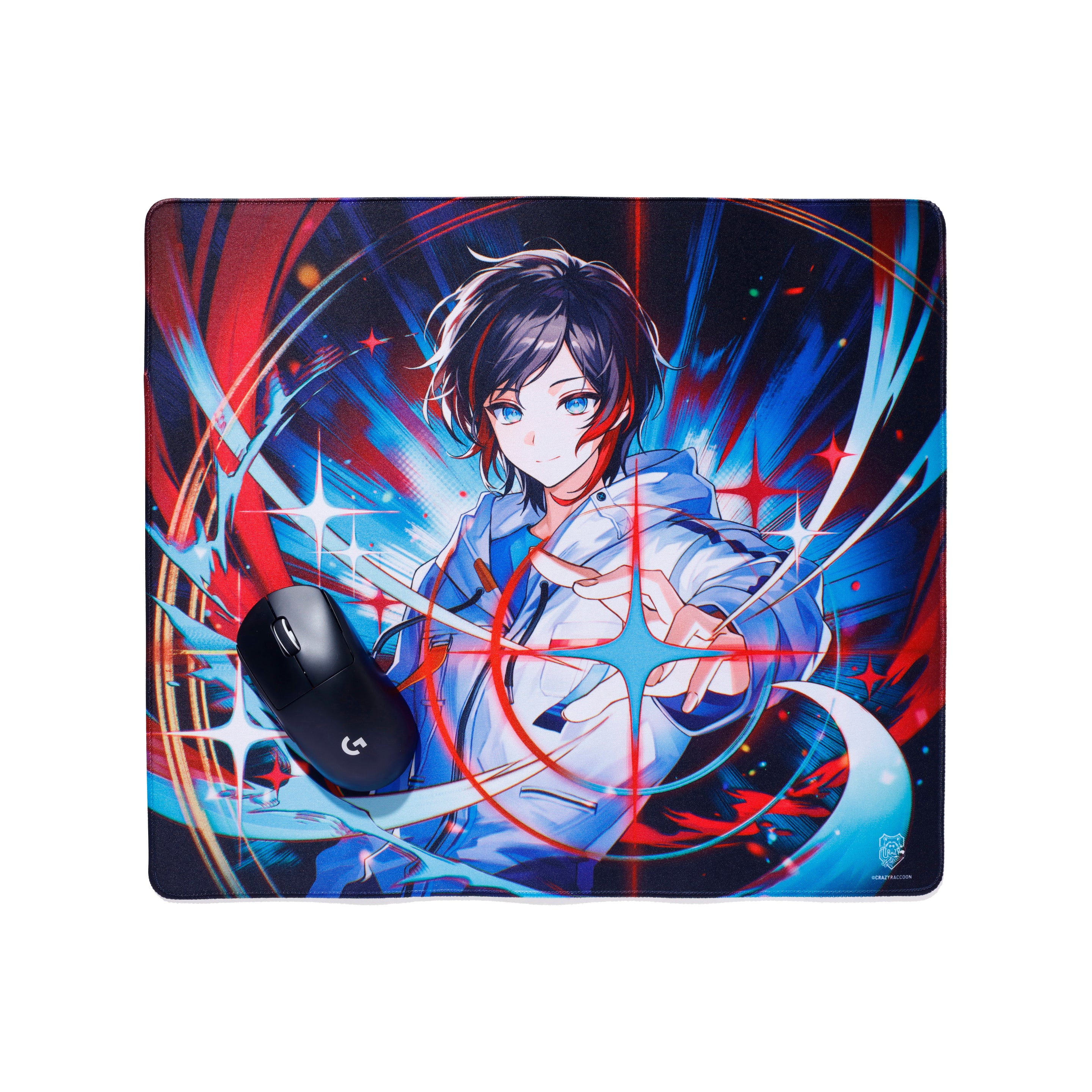 URUCA MOUSEPAD TYPE B – CRAZY RACCOON