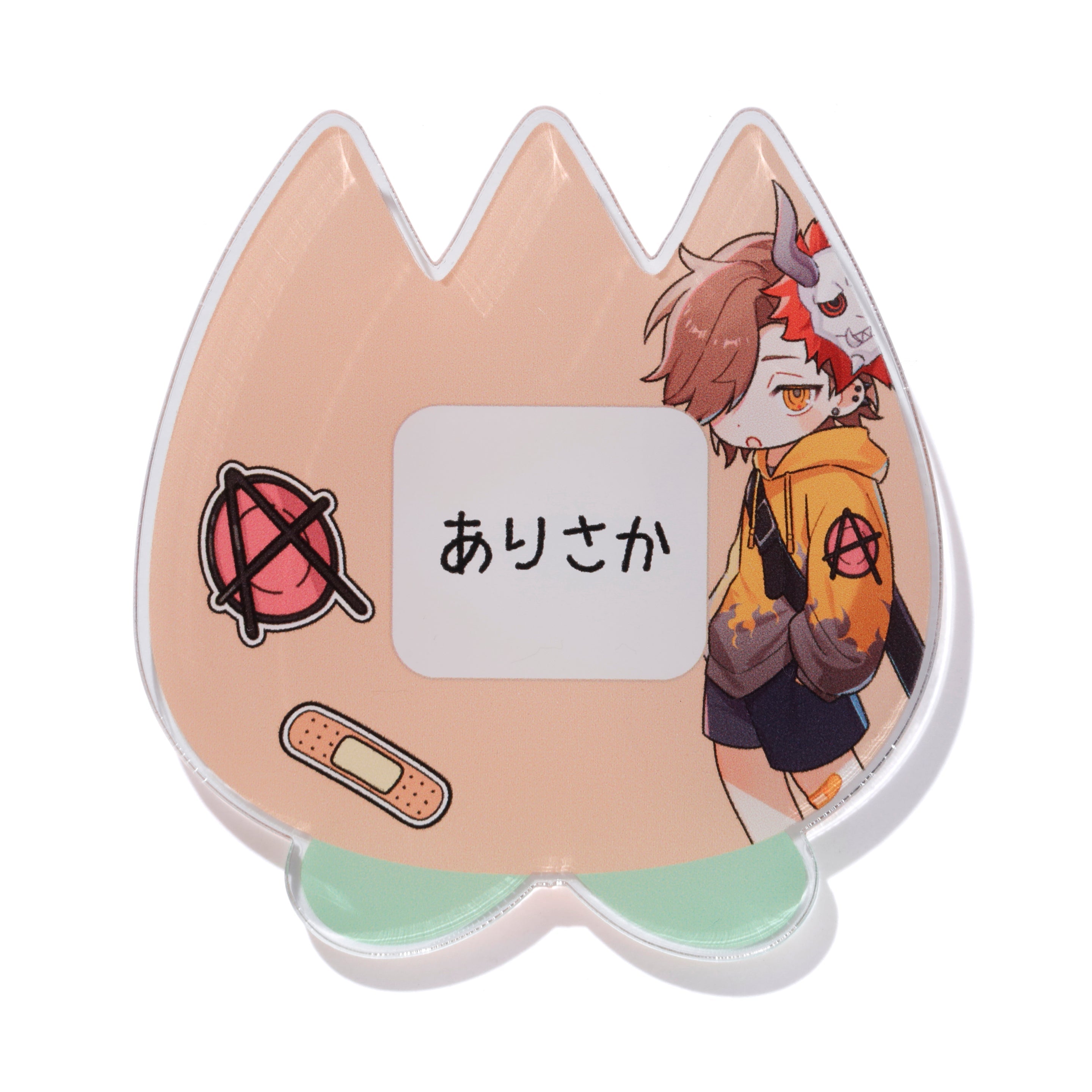 GBF2025 ALLIN 月ノ島ごう 缶バッジ ステッカー ホロ ストグラ