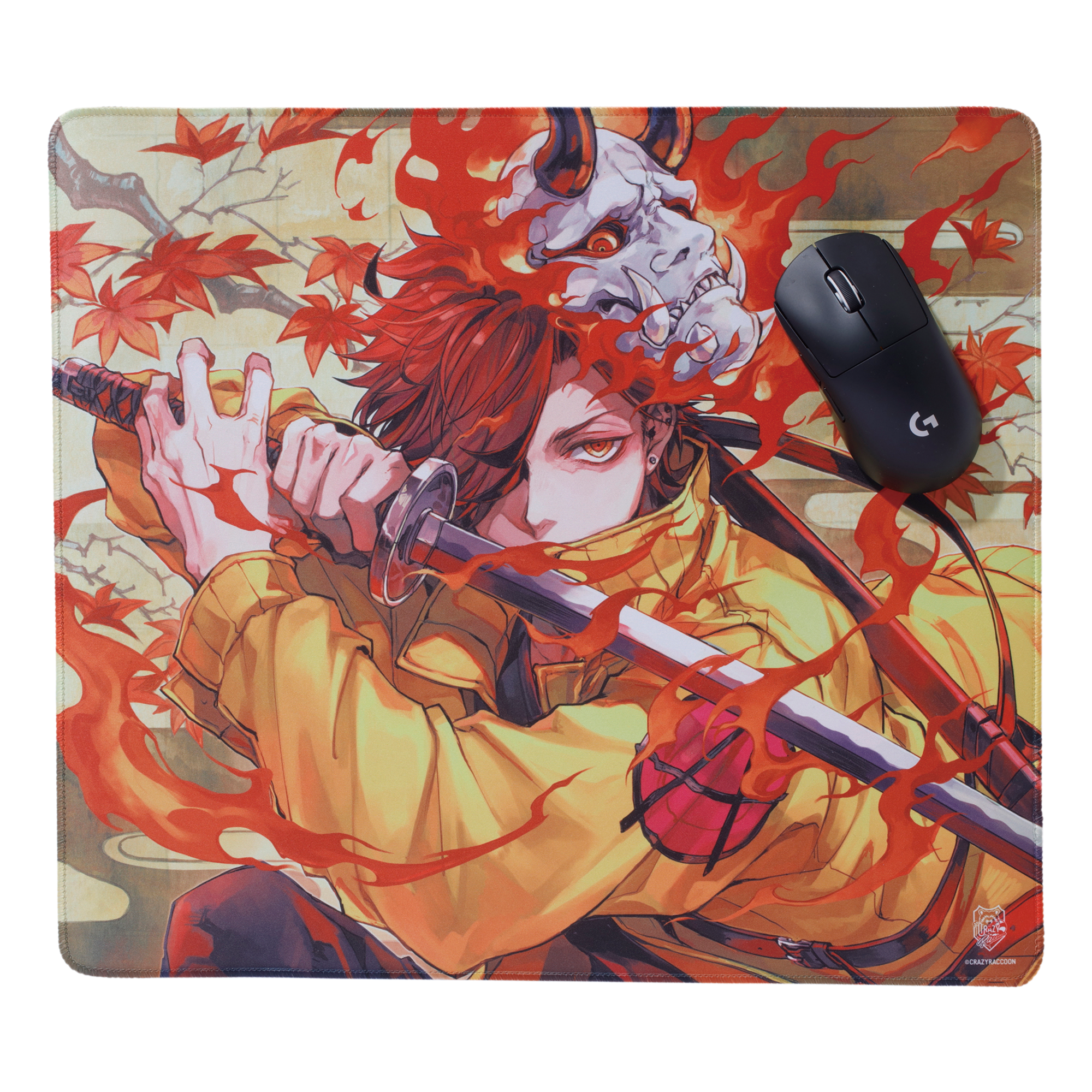 ARISAKAAA MOUSEPAD – CRAZY RACCOON ARISAKAAA MOUSEPAD – CRAZY RACCOON