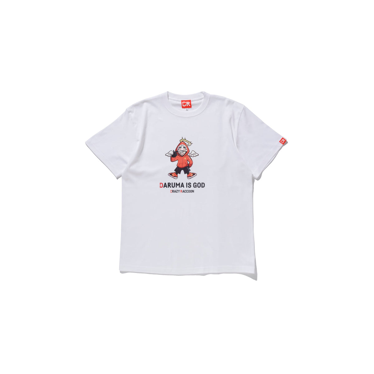 DARUMA IS GOD TEE WHITE