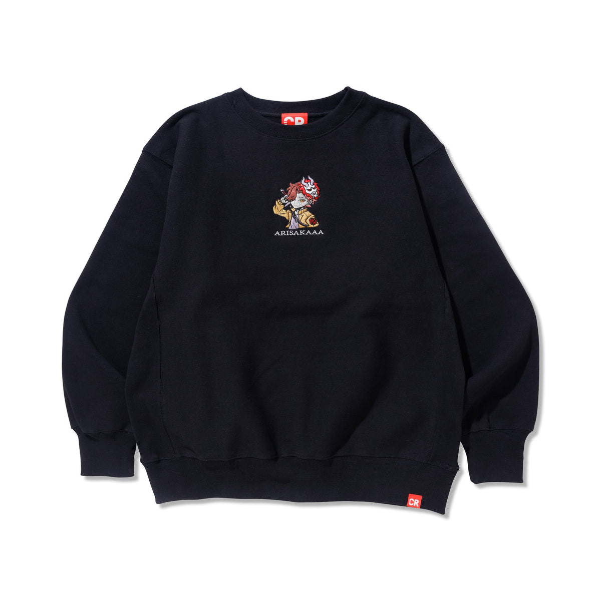 ARISAKAAA CREWNECK BLACK