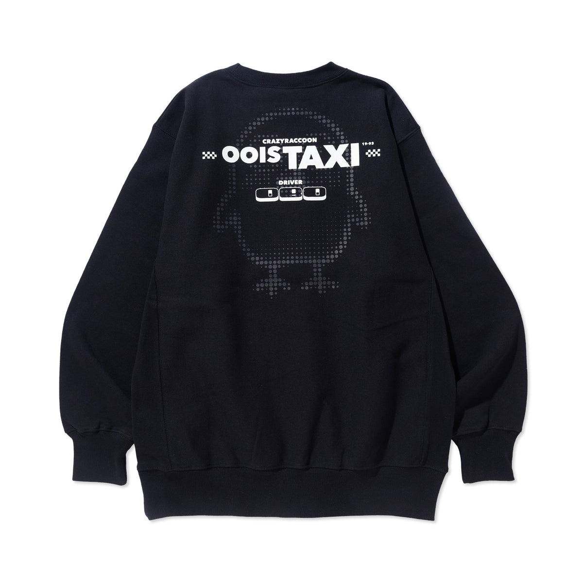 OBO CREWNECK BLACK – CRAZY RACCOON