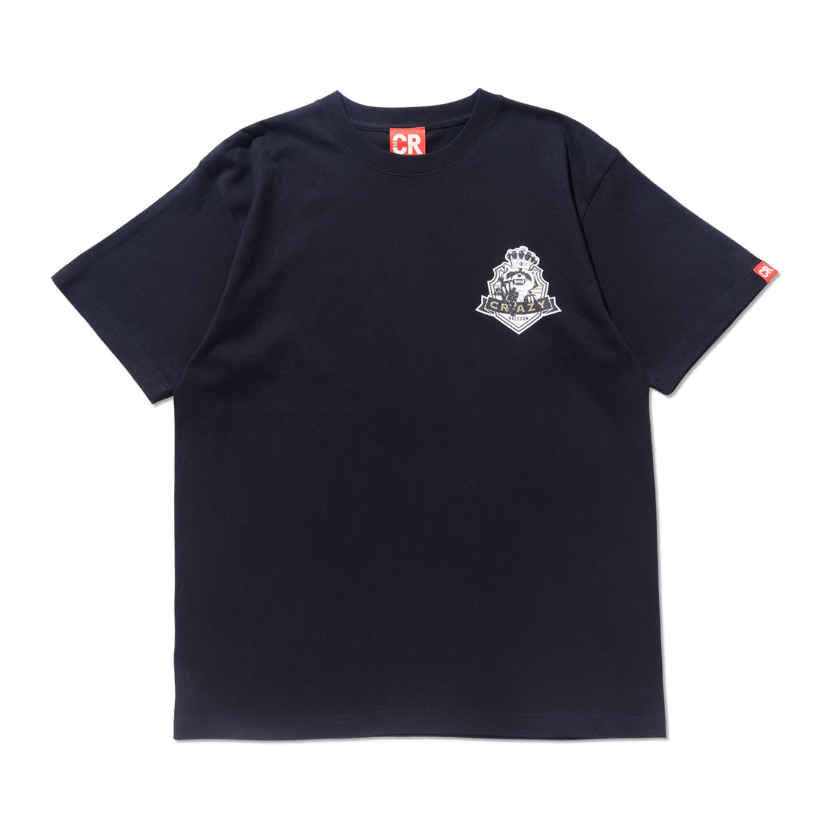 KING RACCOON TEE BLACK