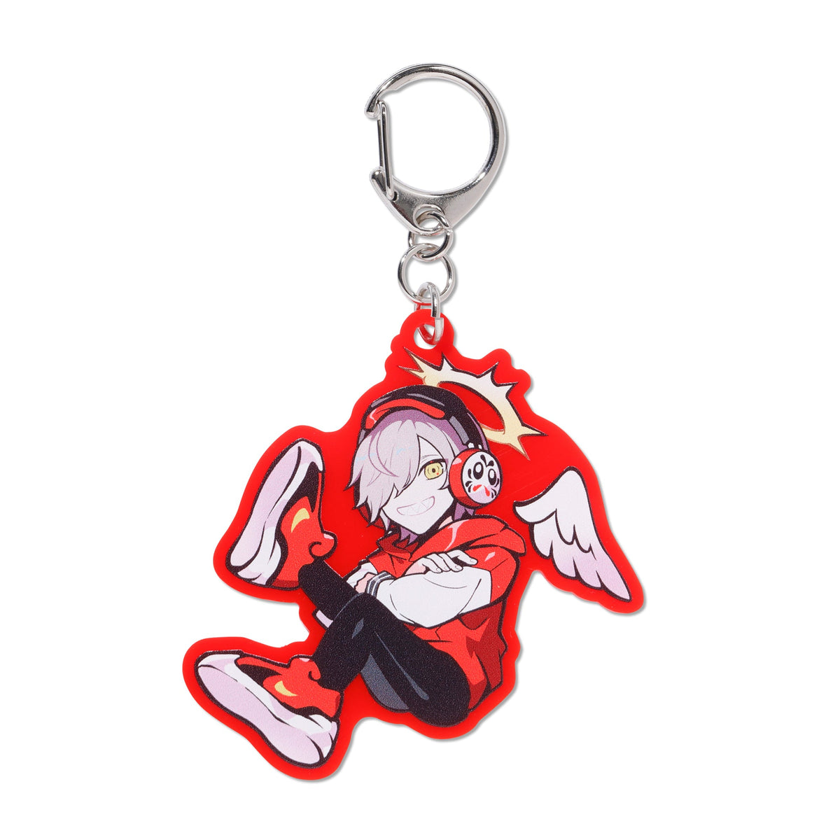 DARUMA IS GOD COLOR KEYCHAIN – CRAZY RACCOON