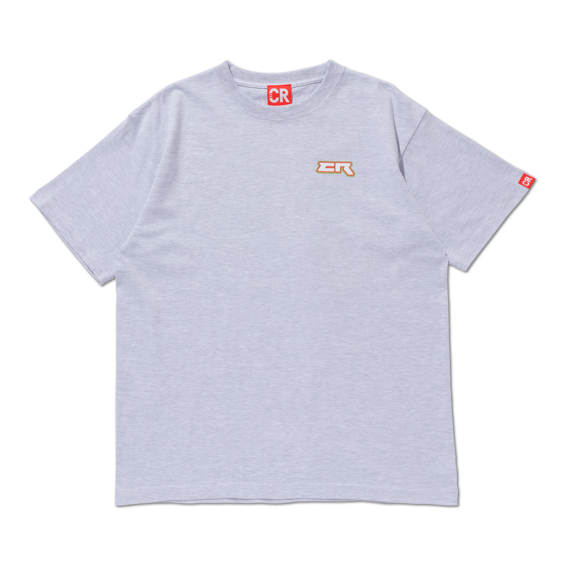 SPACE LOGO TEE GRAY – CRAZY RACCOON