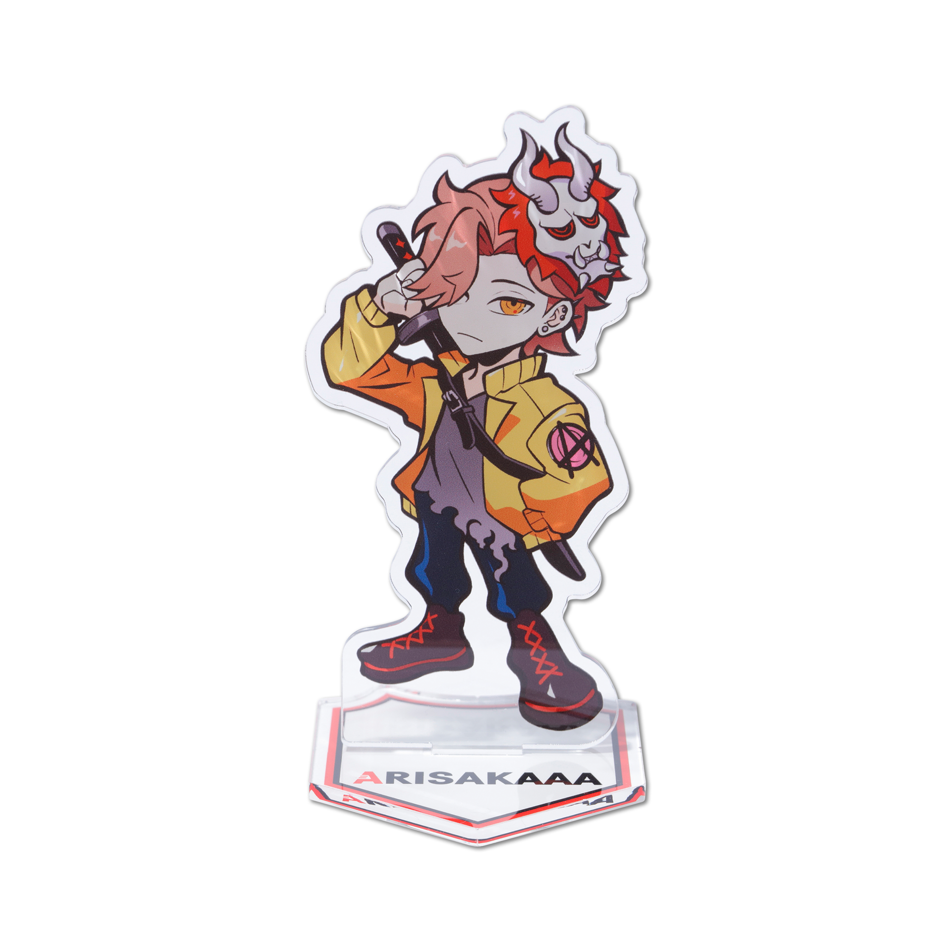 ARISAKAAA ACRYLIC STAND – CRAZY RACCOON