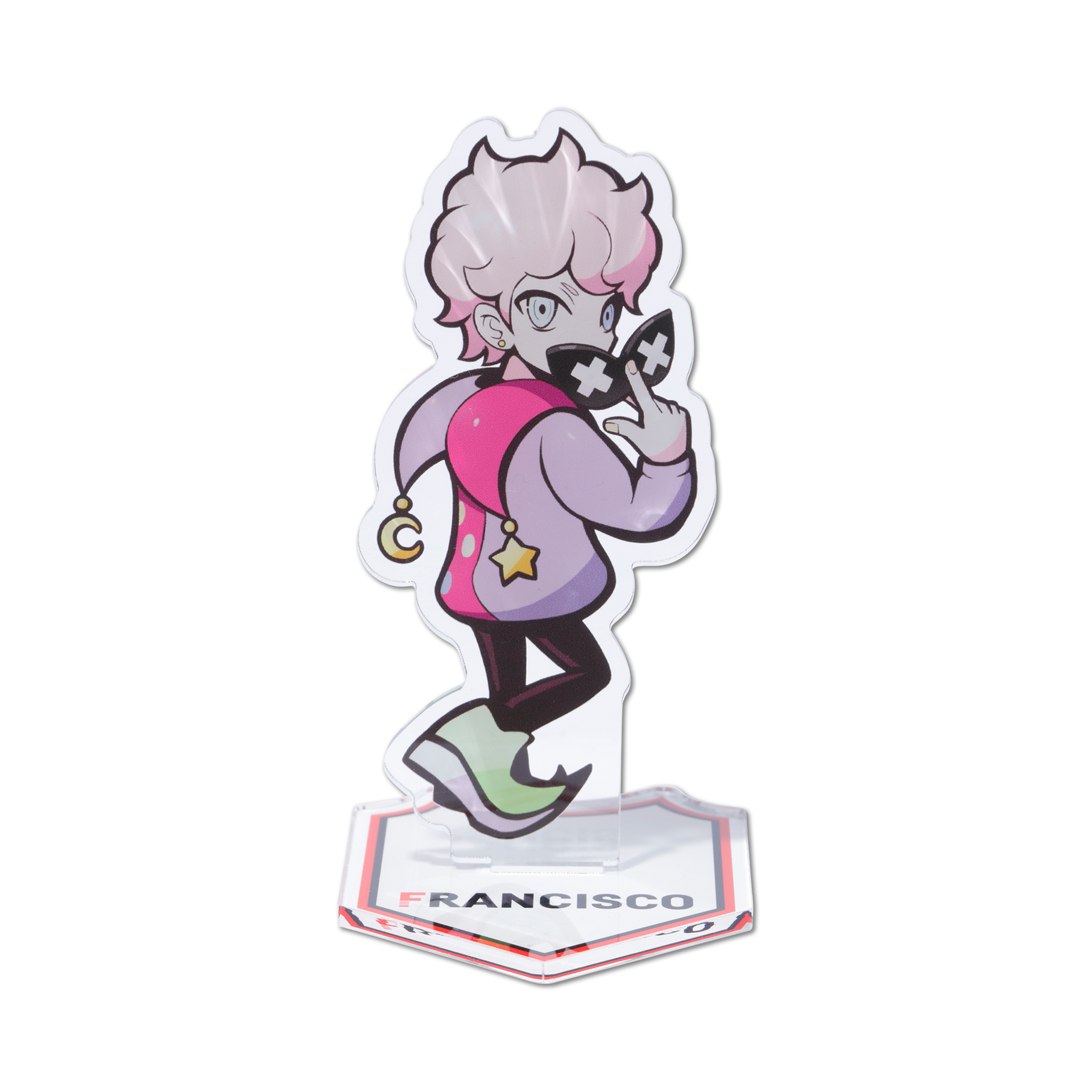 FRANCISCO ACRYLIC STAND – CRAZY RACCOON