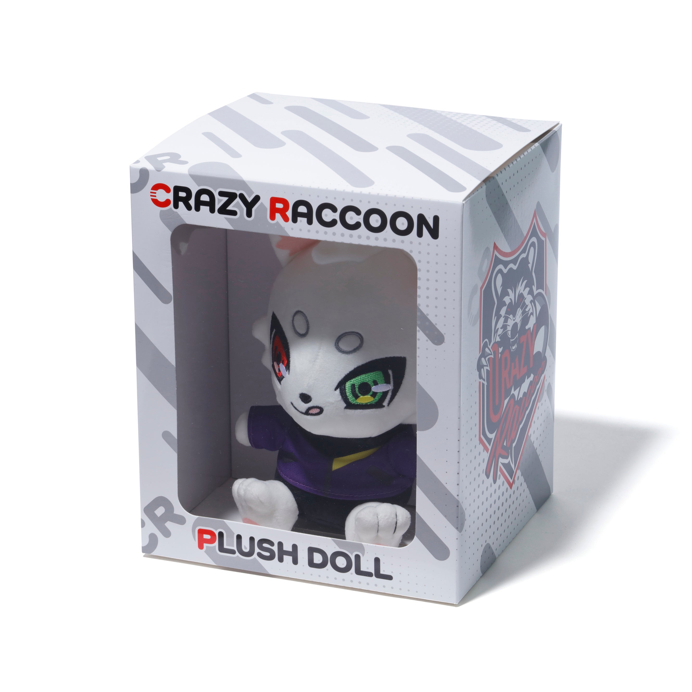 RAS PLUSH DOLL – CRAZY RACCOON