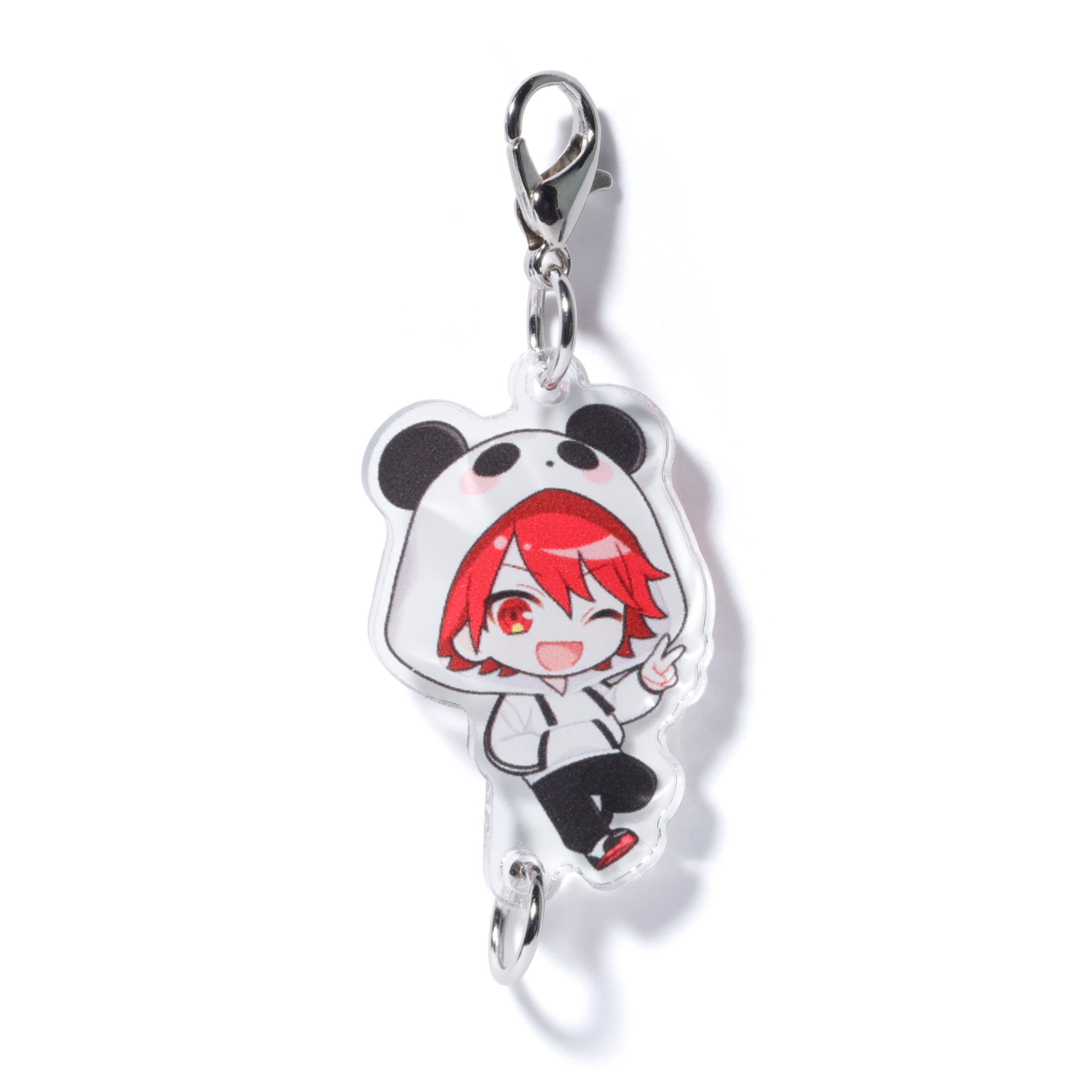 RION ACRYLIC CHARM – CRAZY RACCOON