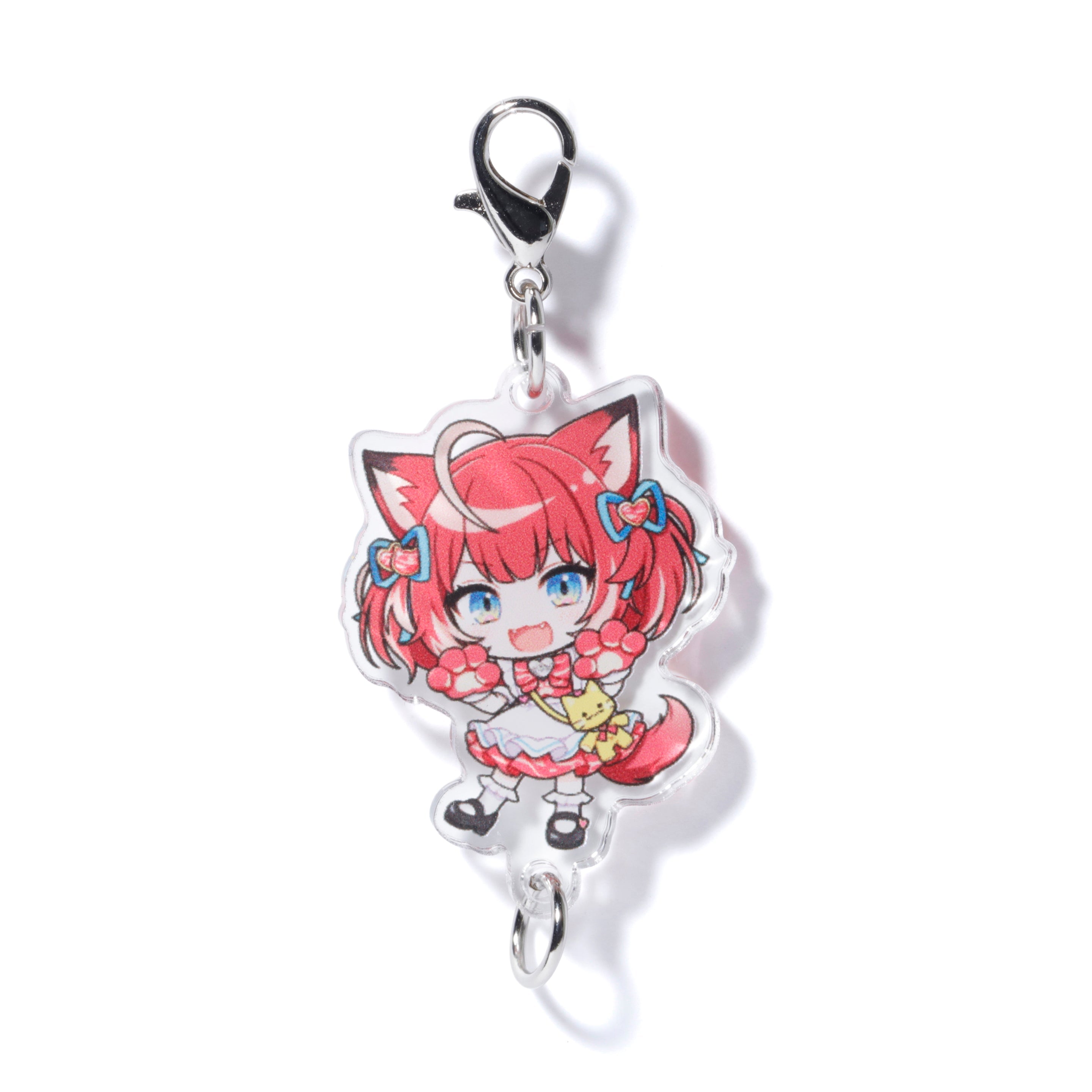 ACRYLIC CHARM – CRAZY RACCOON