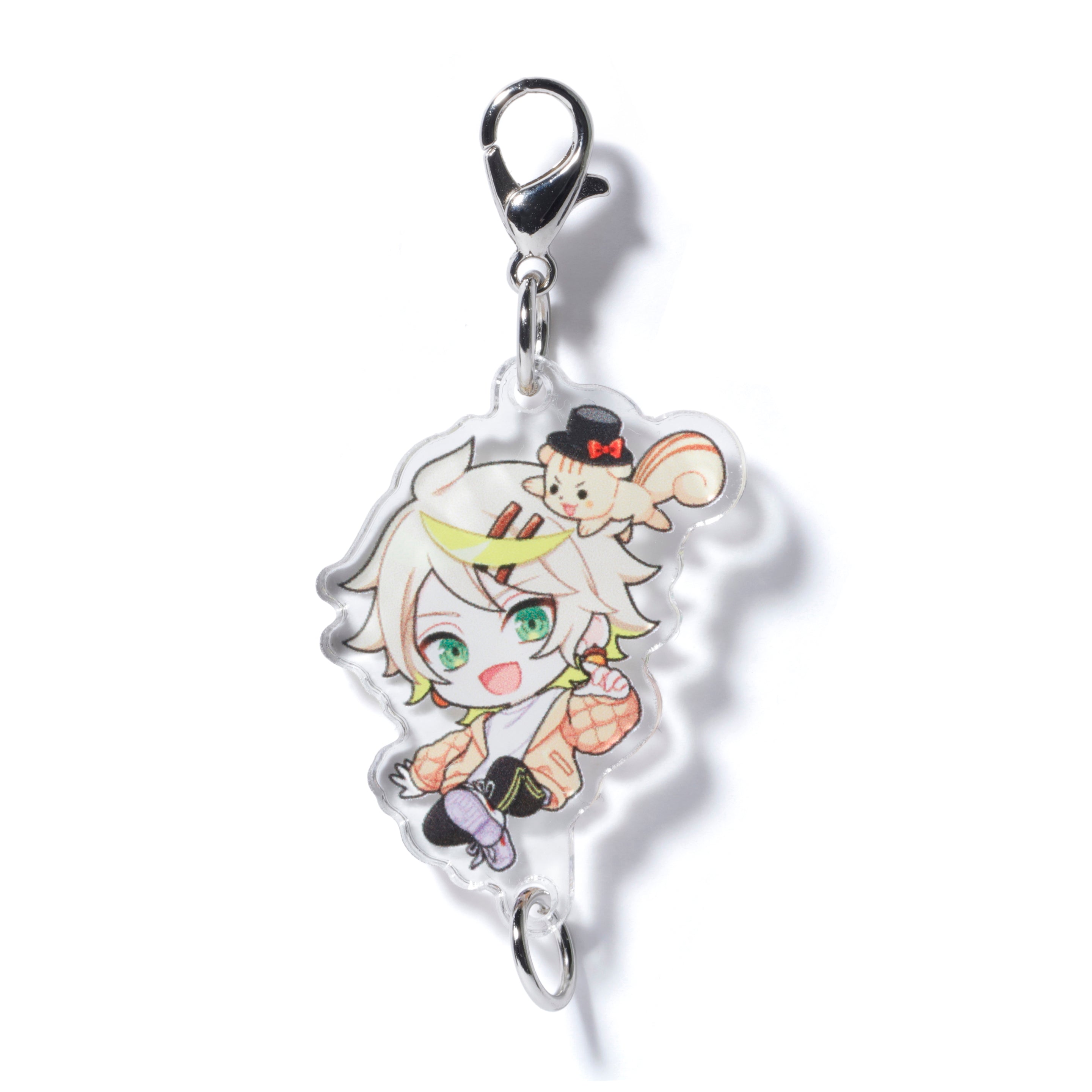 MAINY ACRYLIC CHARM – CRAZY RACCOON