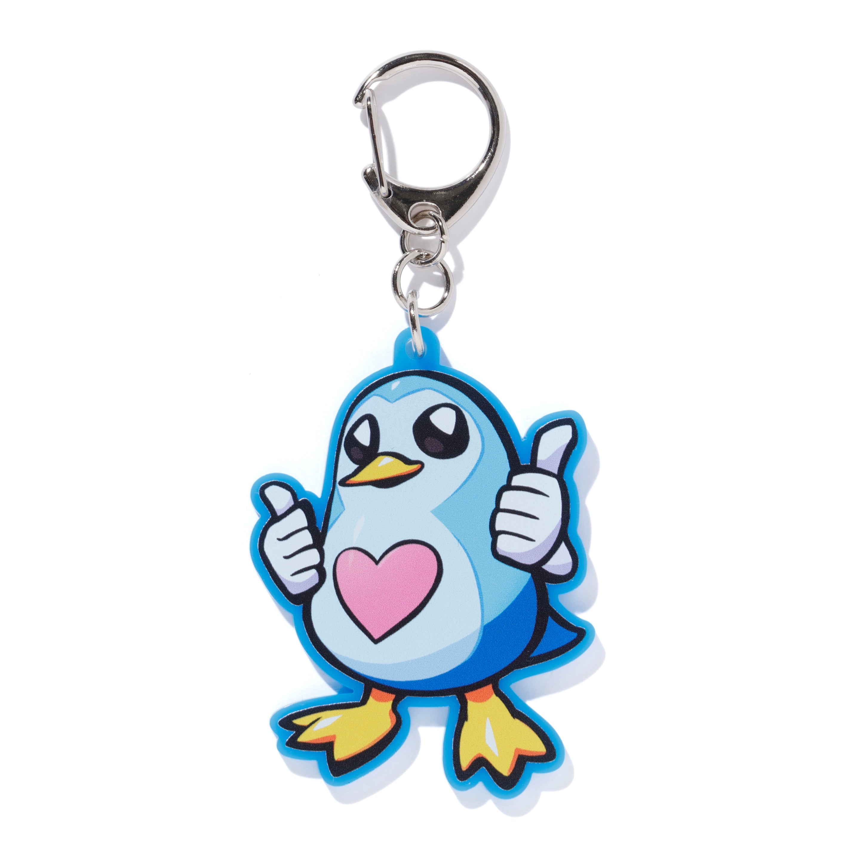 COLOR KEYCHAIN – CRAZY RACCOON