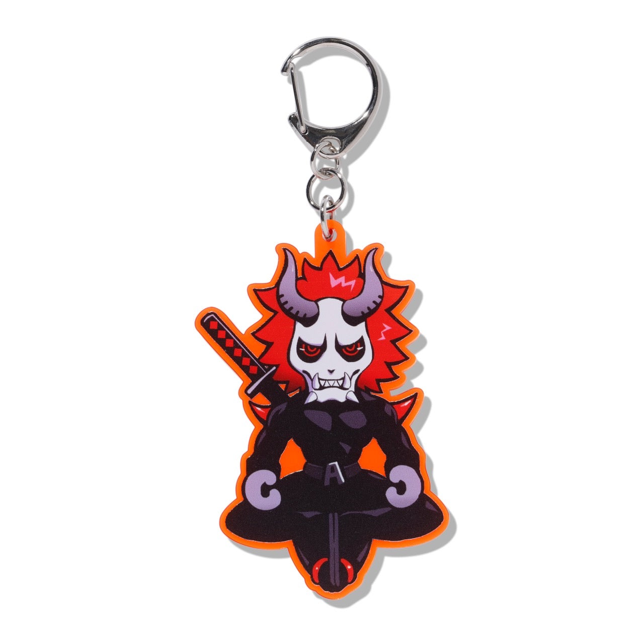 COLOR KEYCHAIN – CRAZY RACCOON