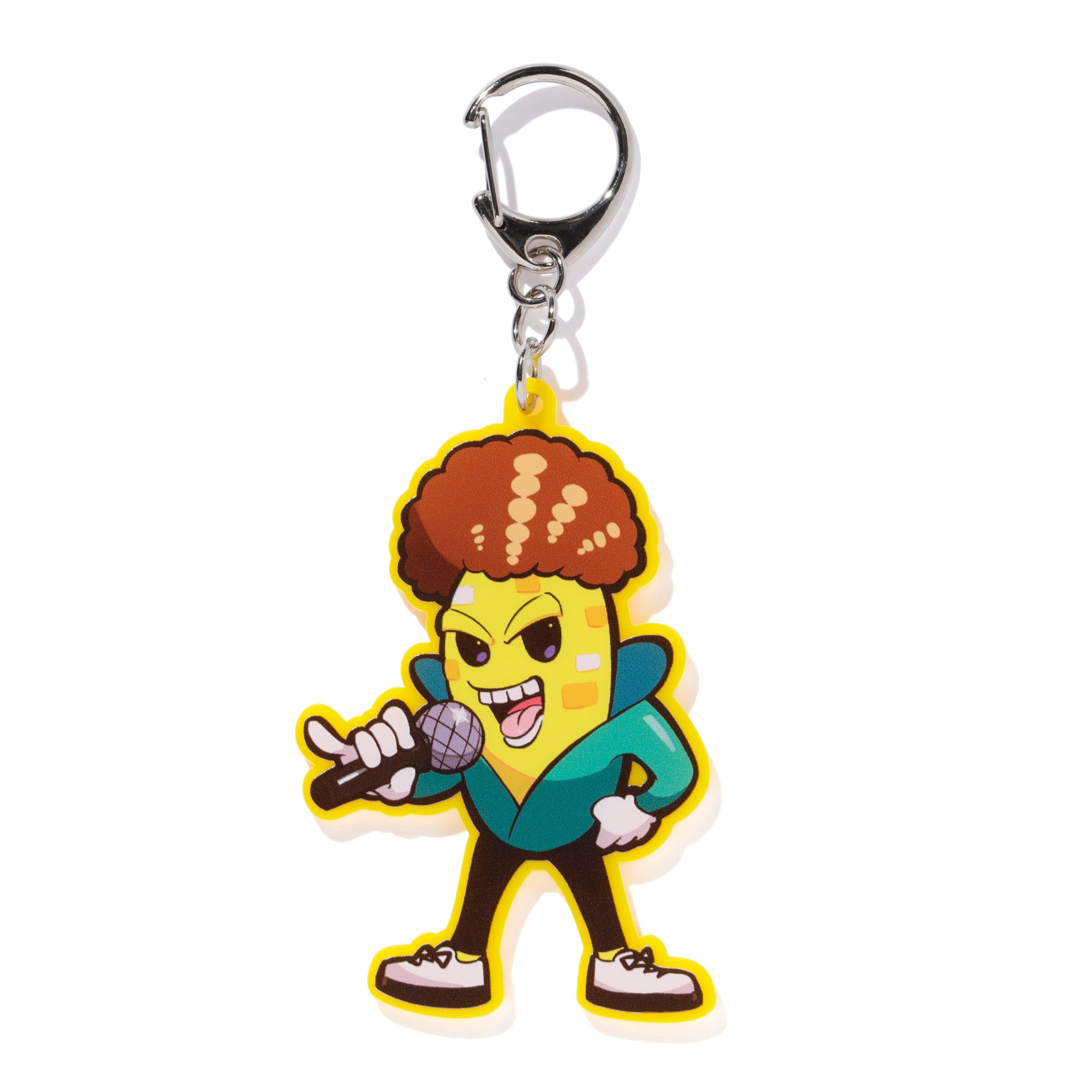 COLOR KEYCHAIN – CRAZY RACCOON