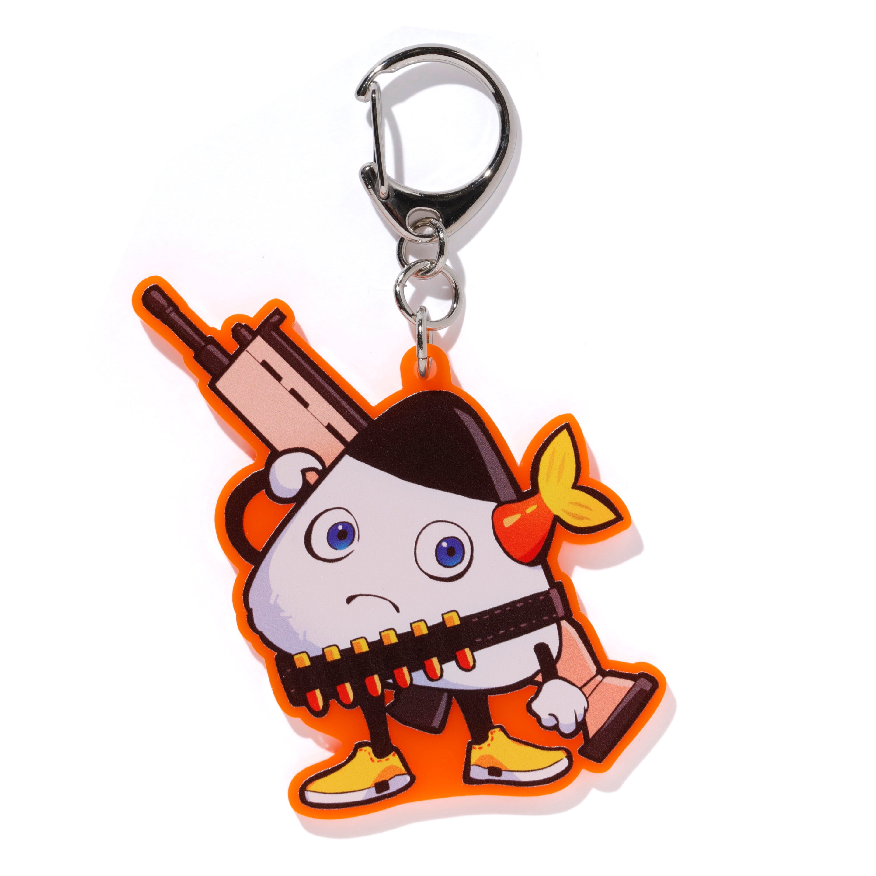 RIZART COLOR KEYCHAIN – CRAZY RACCOON