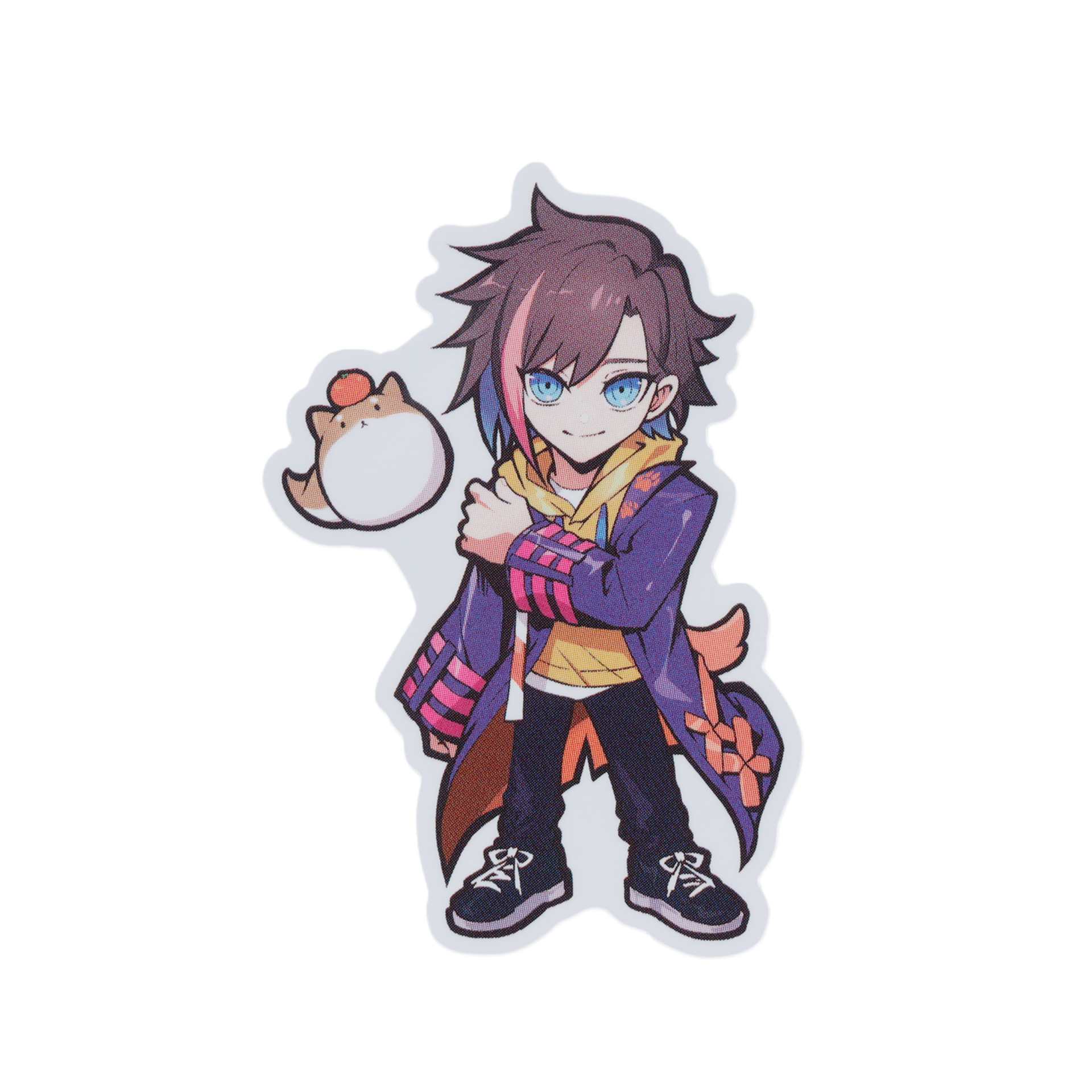 KINAKO STICKER – CRAZY RACCOON