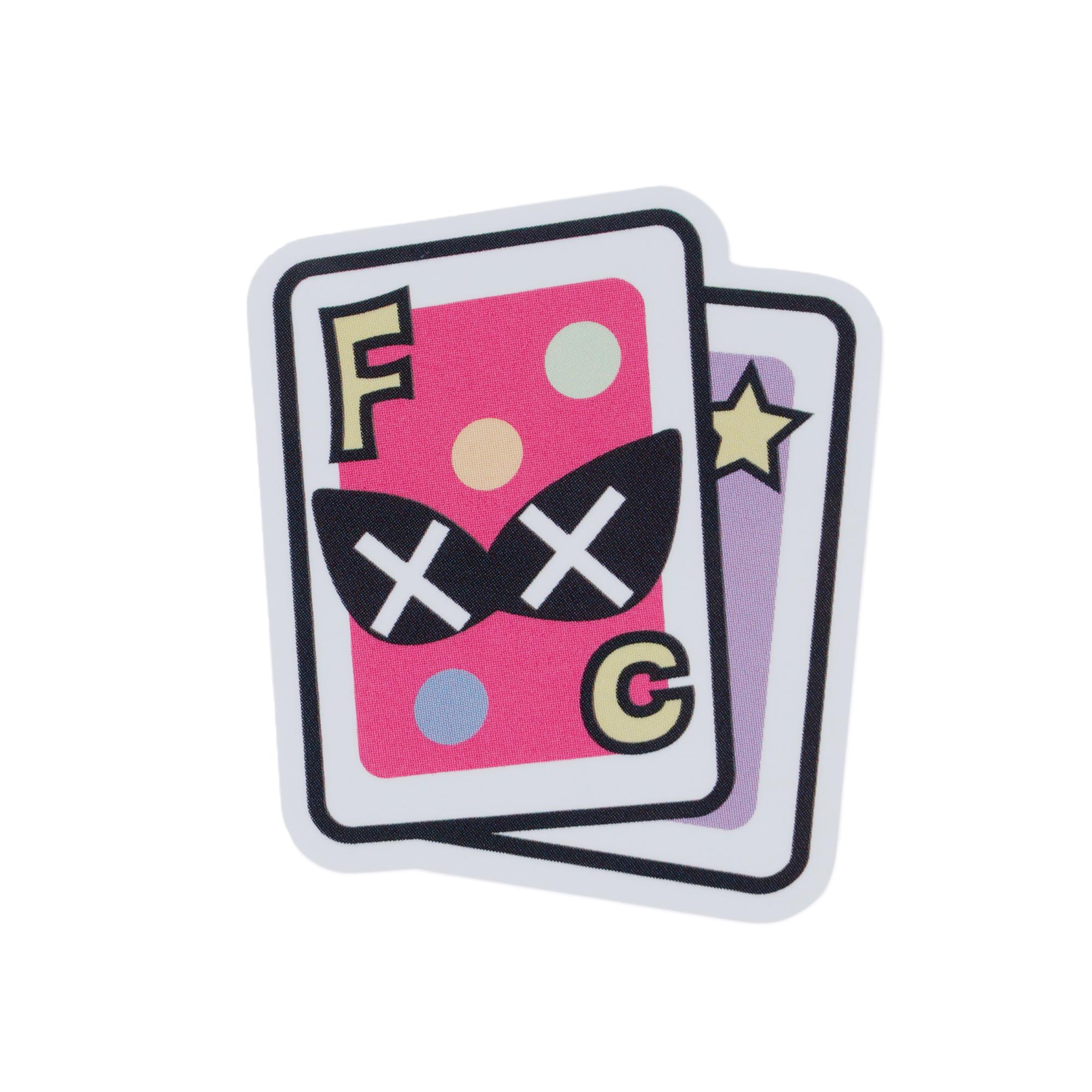 FRANCISCO ICON STICKER – CRAZY RACCOON
