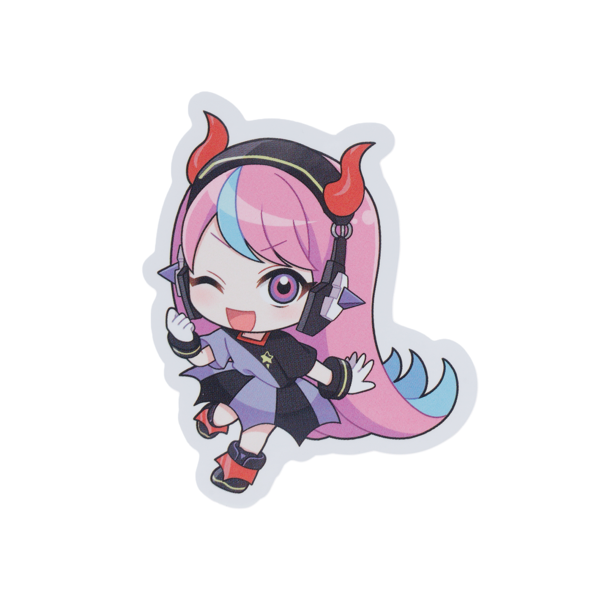 SELLY MINI STICKER – CRAZY RACCOON