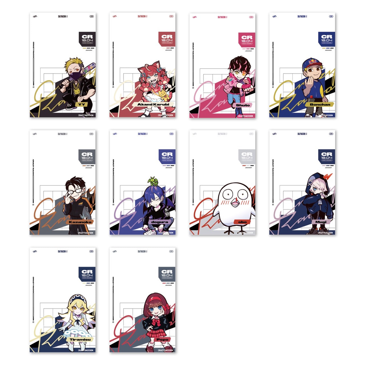 Mugi – CRAZY RACCOON