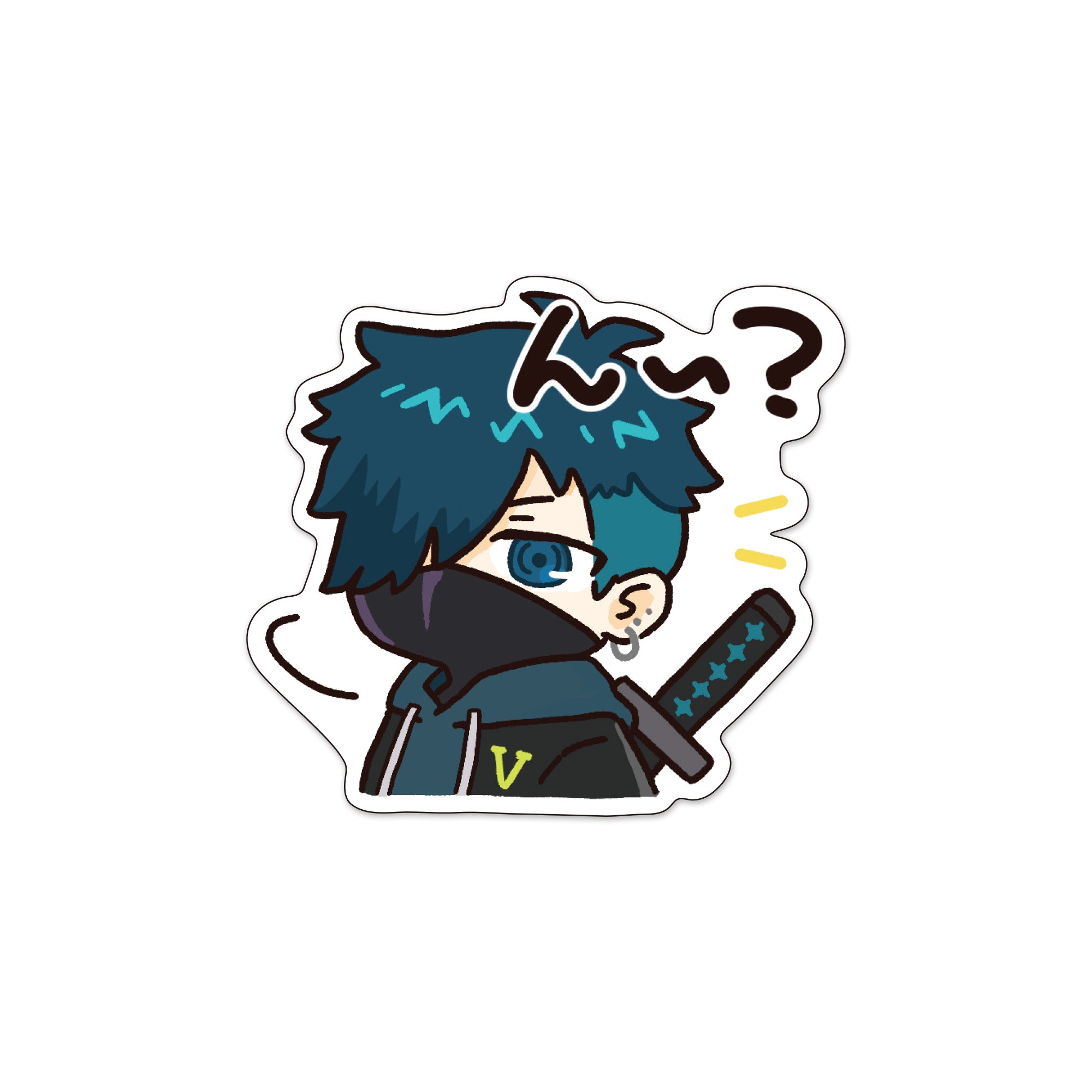 BIG STICKER】VANILLA ん〜？ – CRAZY RACCOON
