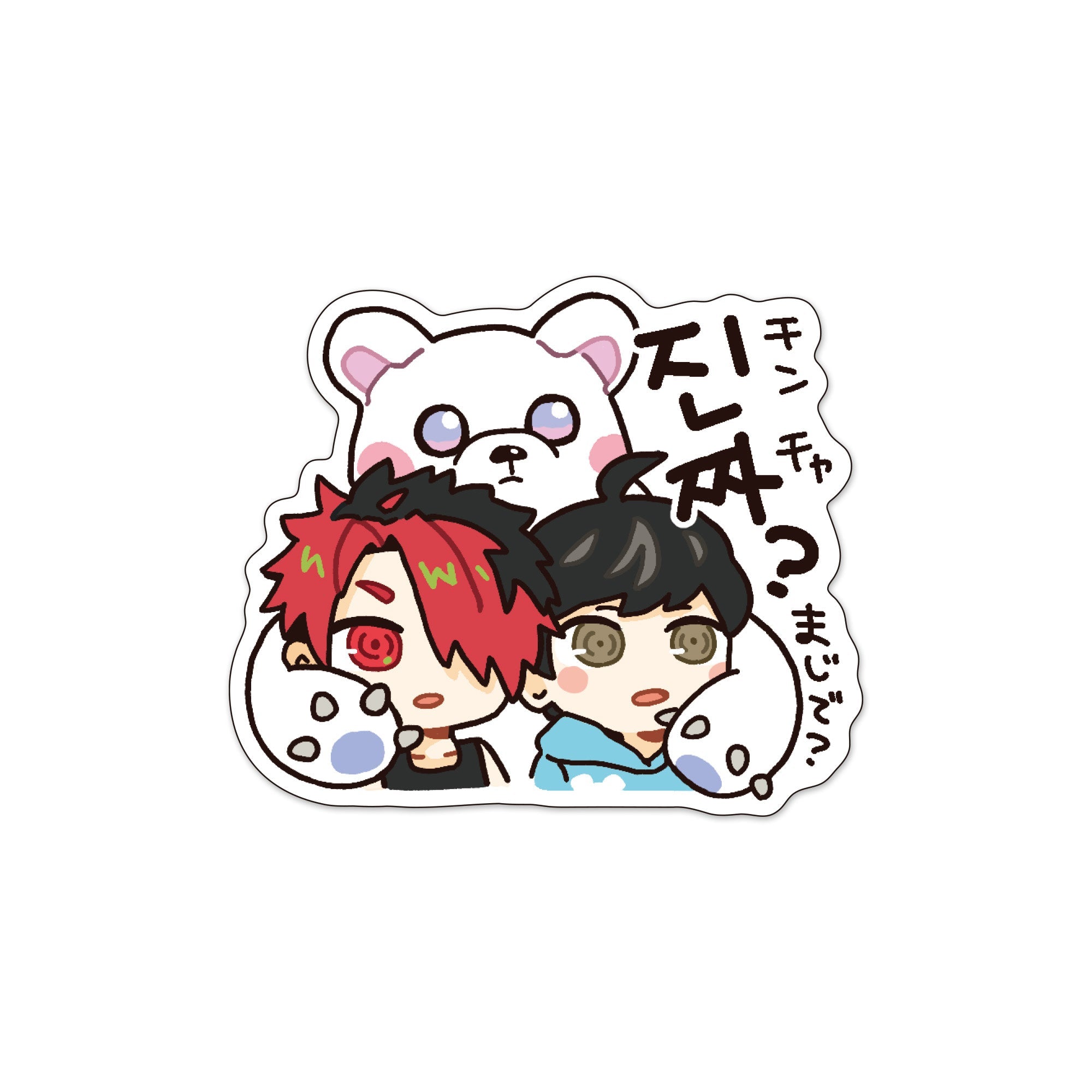BIG STICKER】MAX LIP – CRAZY RACCOON