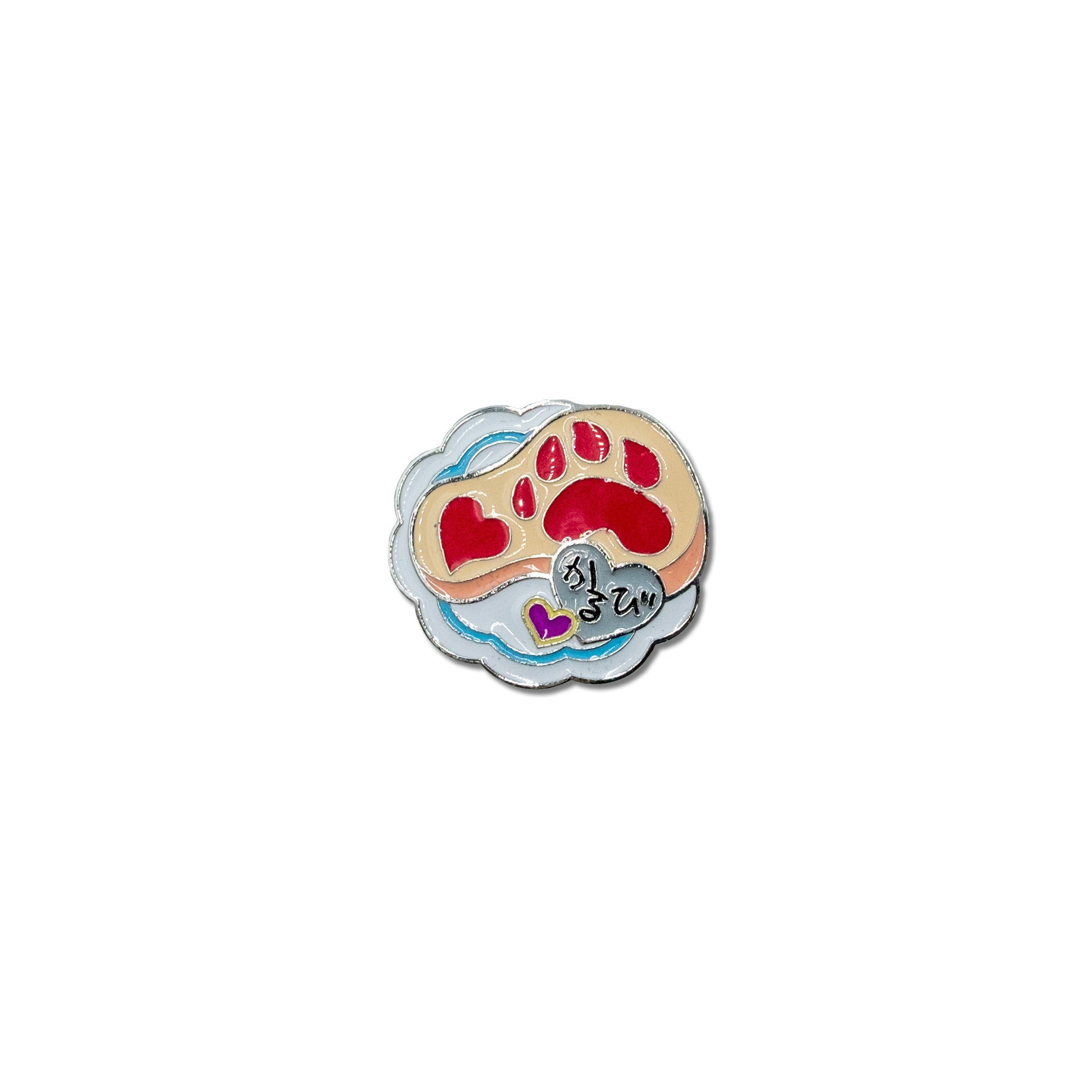 AKAMI KARUBI PIN BADGE – CRAZY RACCOON
