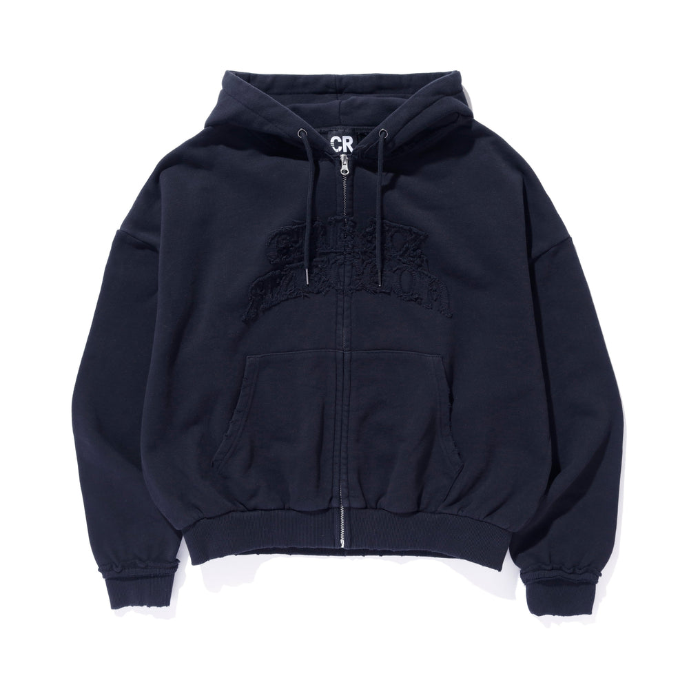CR PATCH LOGO ZIP HOODIE – CRAZY RACCOON