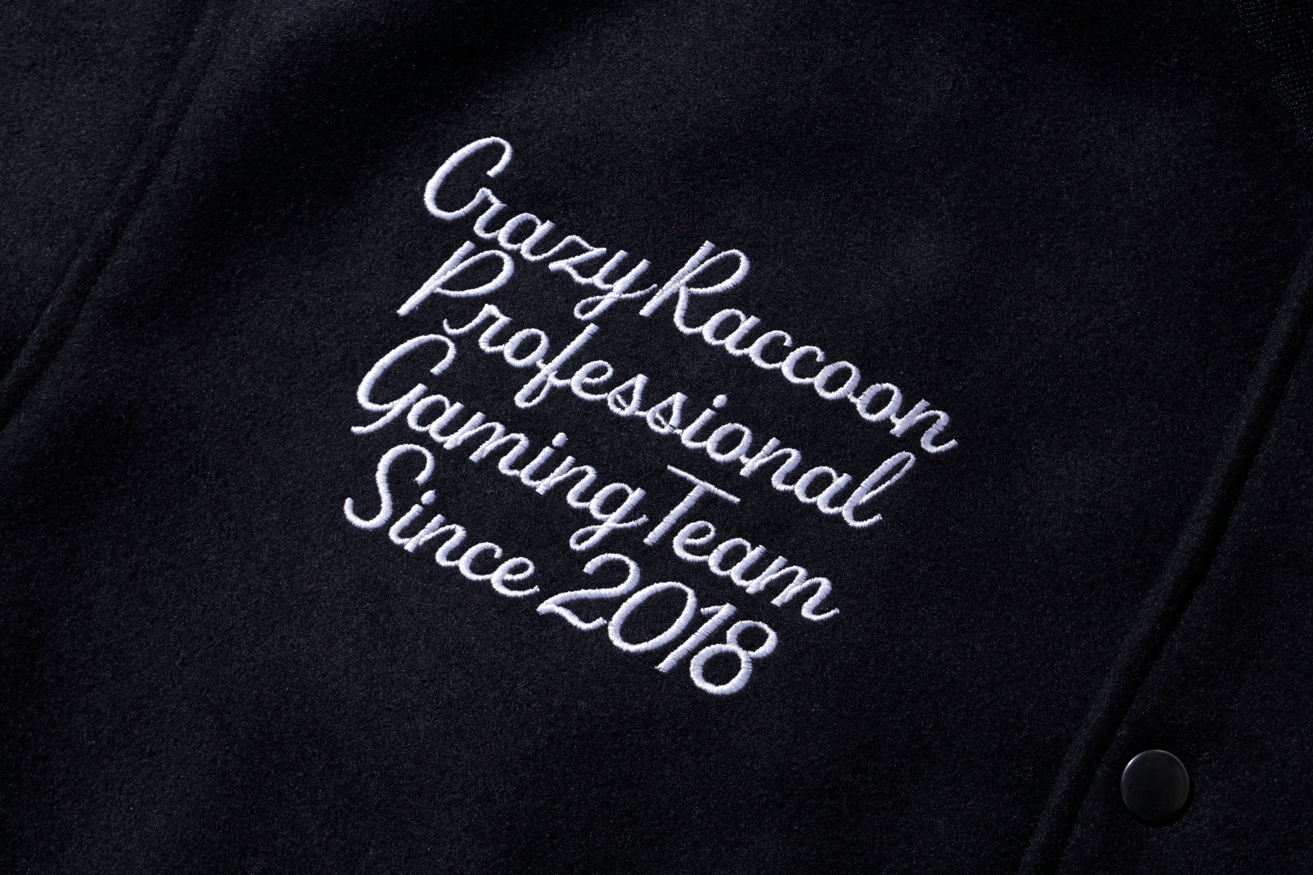 VARSITY JACKET ver2 – CRAZY RACCOON