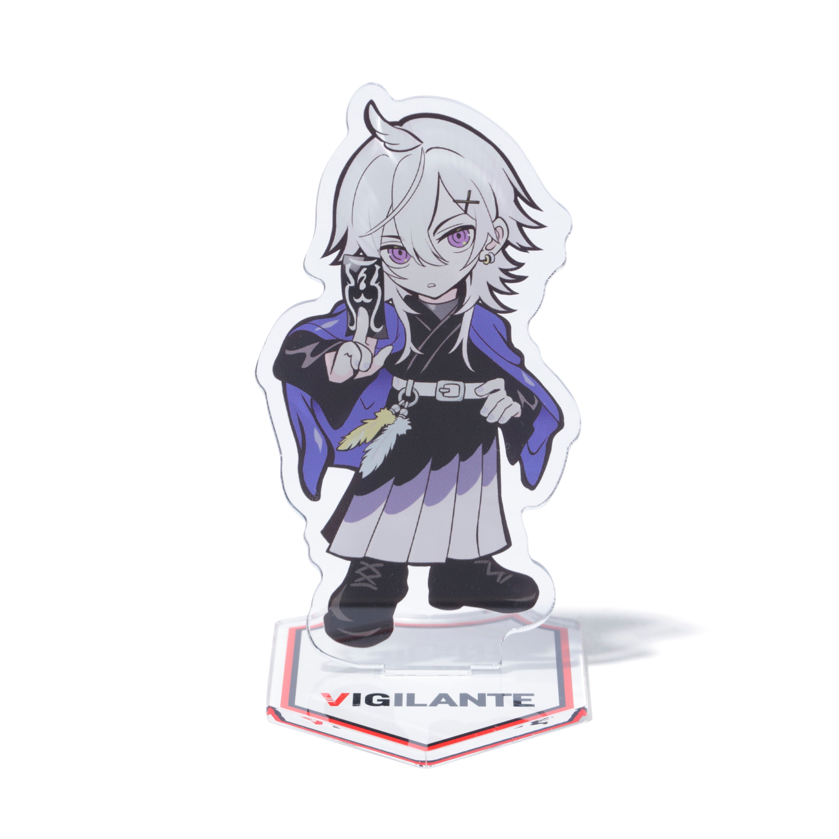 VIGILANTE ACRYLIC STAND – CRAZY RACCOON