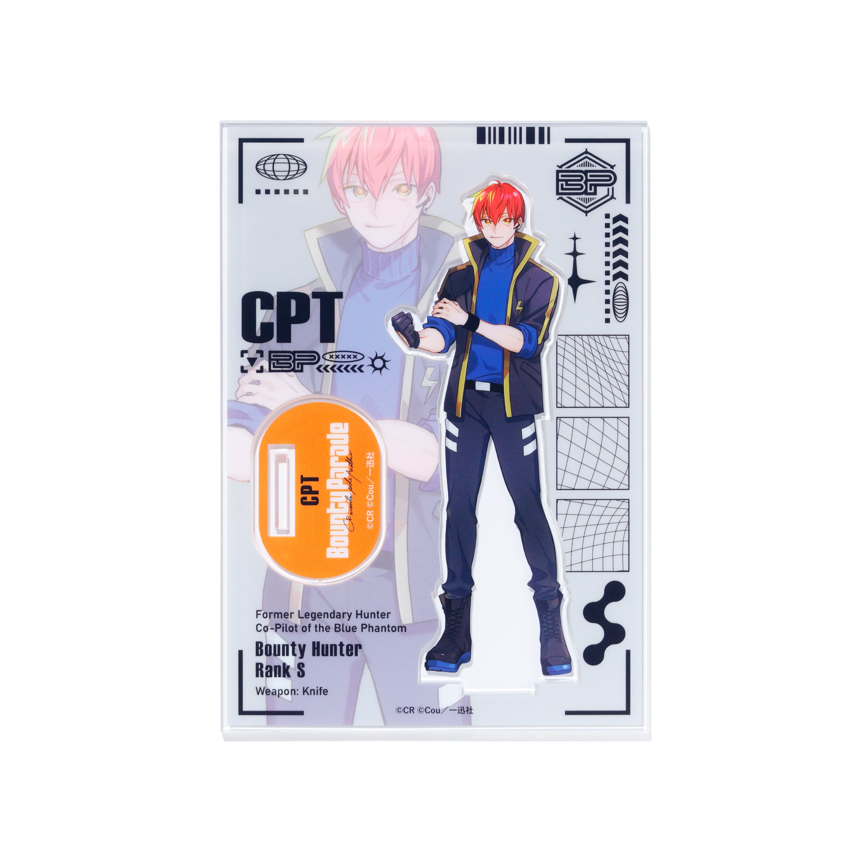 Bounty Parade】CPT ACRYLIC STAND – CRAZY RACCOON