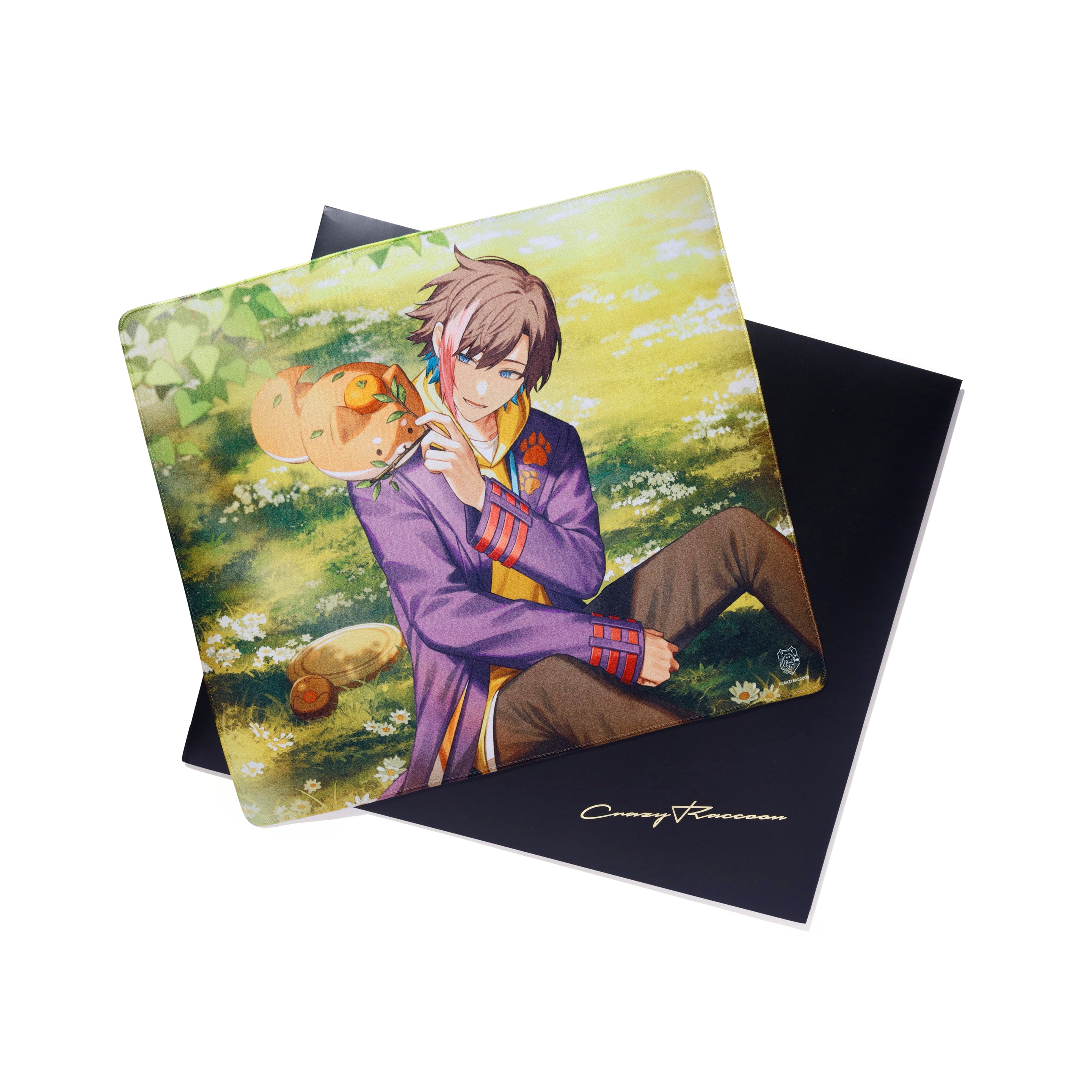 KINAKO MOUSEPAD TYPE B – CRAZY RACCOON