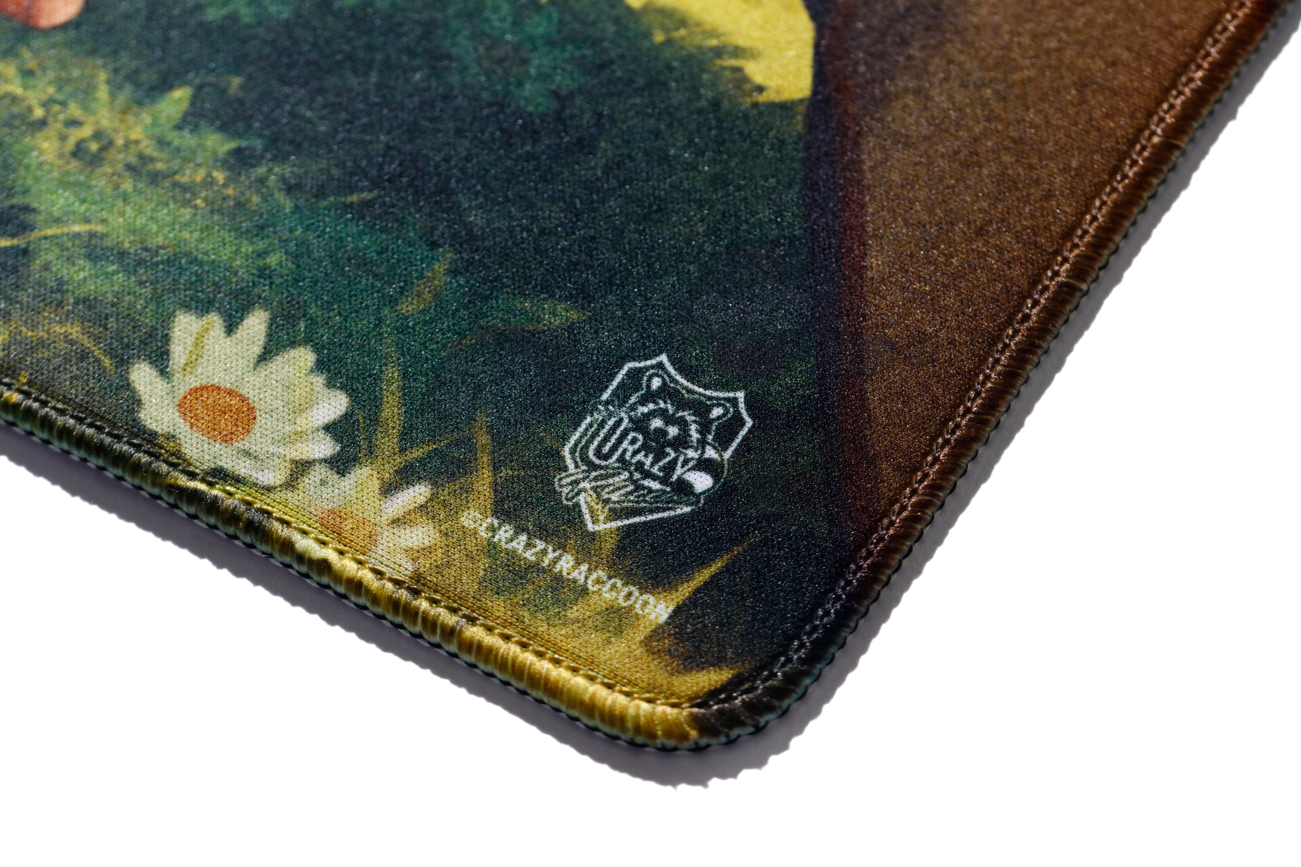 KINAKO MOUSEPAD TYPE B – CRAZY RACCOON