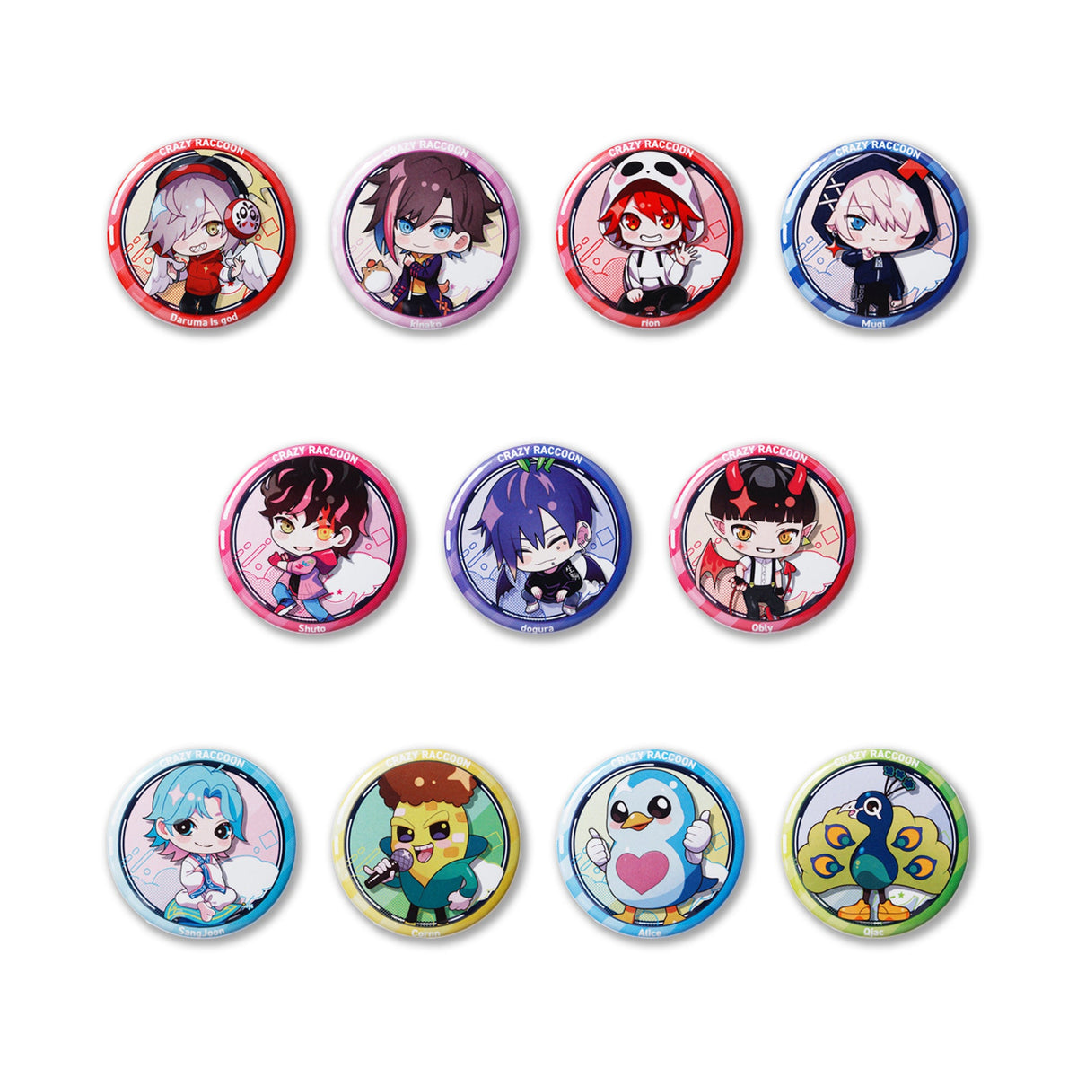 SD BADGE VOL1 – CRAZY RACCOON