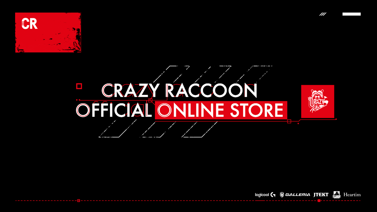 Crazy Racoon Logo CRAZY RACCOON OFFICIAL ONLINE STORE
