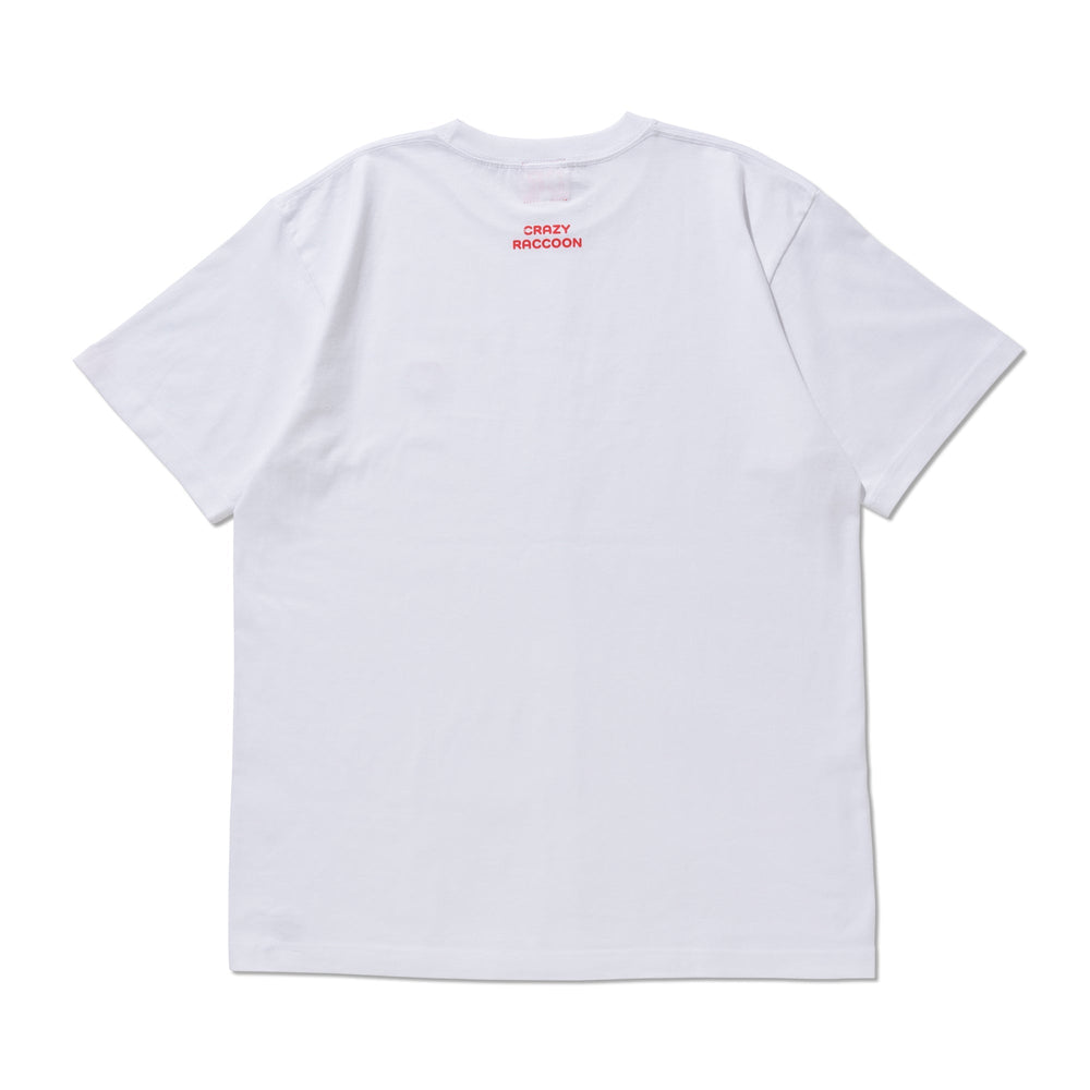 HEART LOGO ONE POINT TEE WHITE