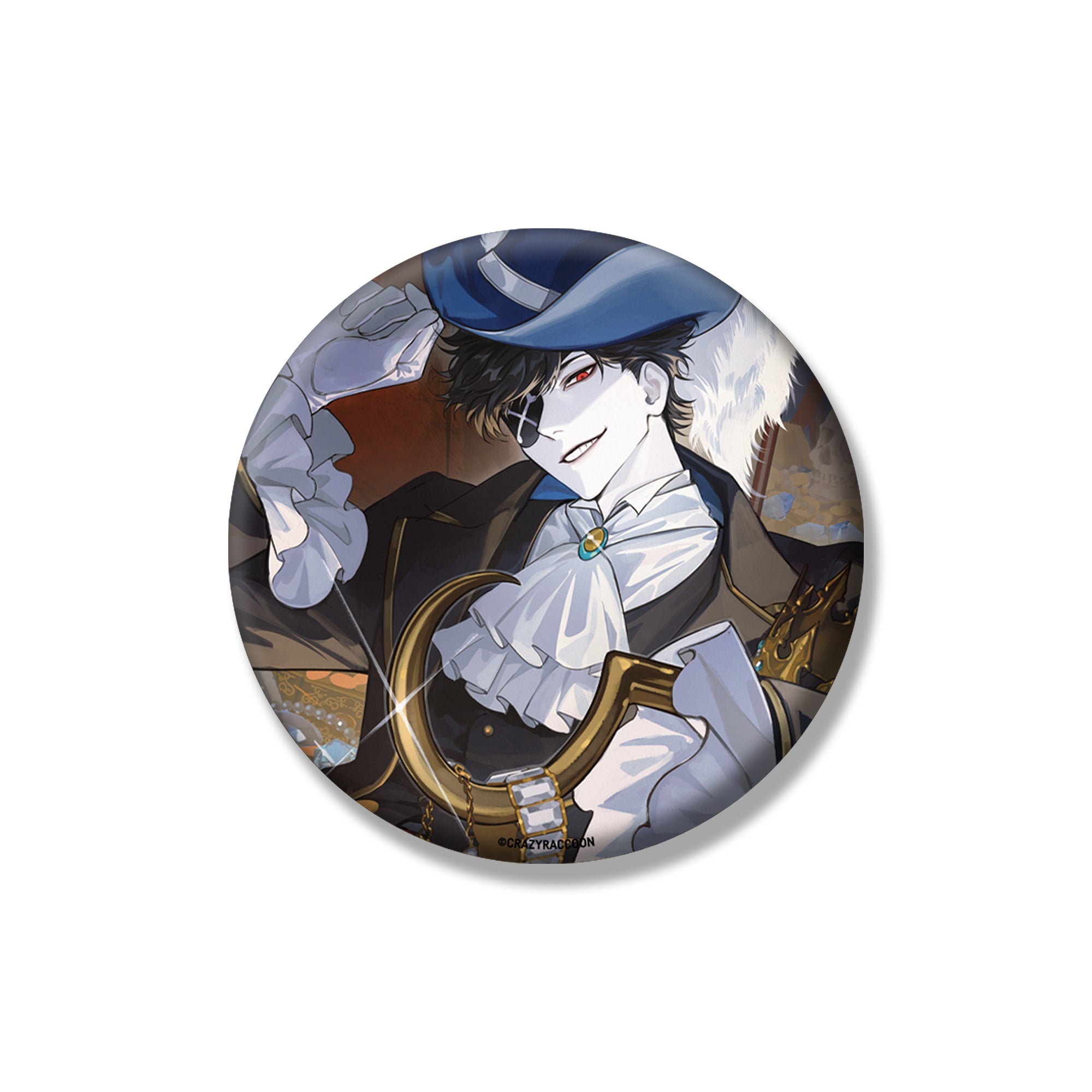 MONDO RANDOM BADGE B2025 – CRAZY RACCOON