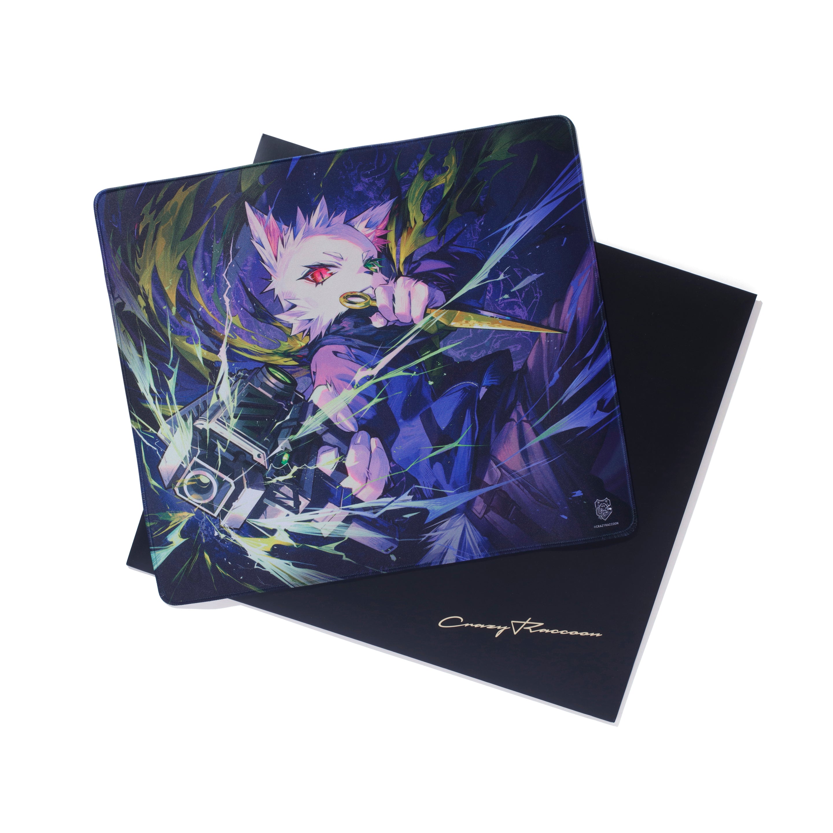 RAS MOUSEPAD – CRAZY RACCOON