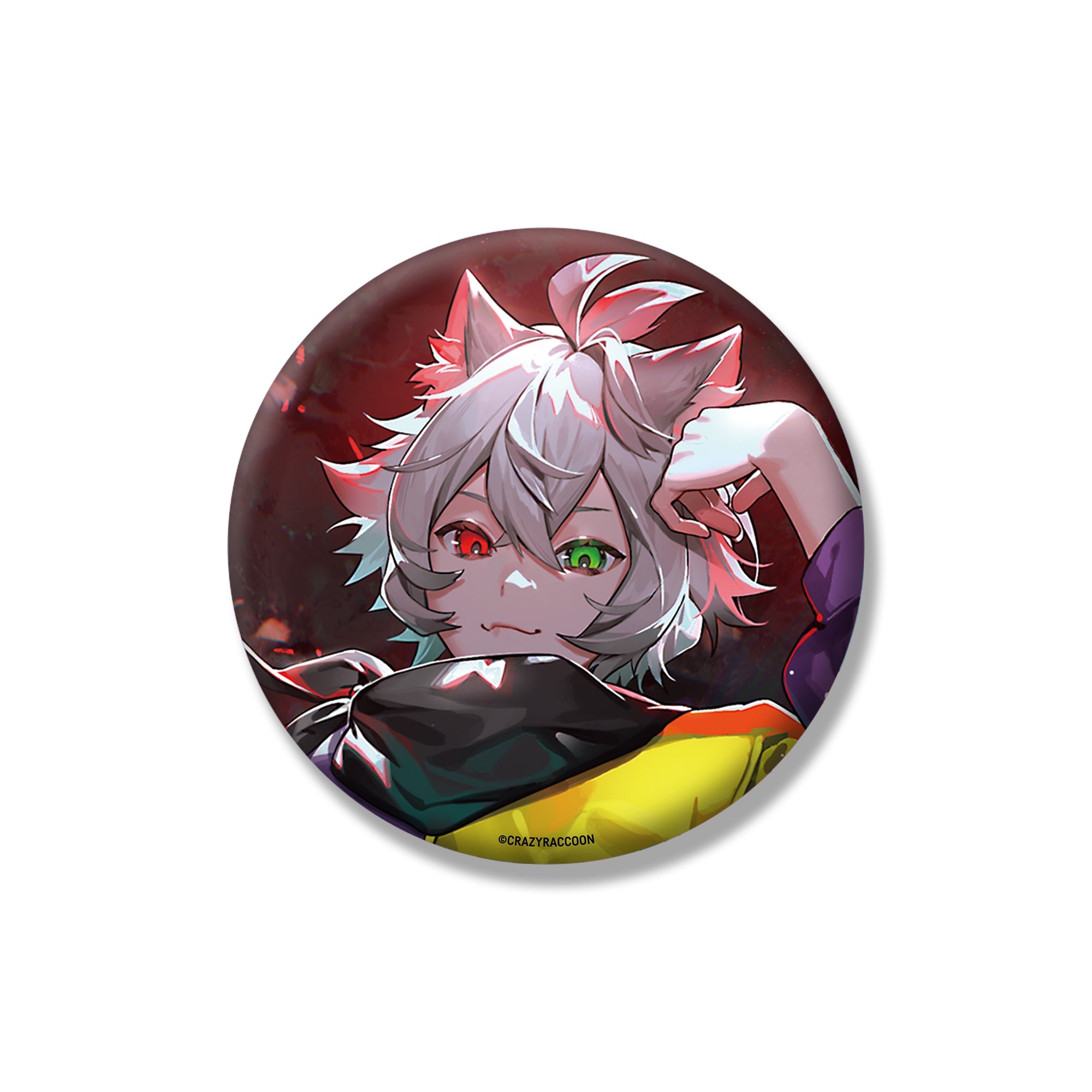 RAS RANDOM BADGE B2025 – CRAZY RACCOON